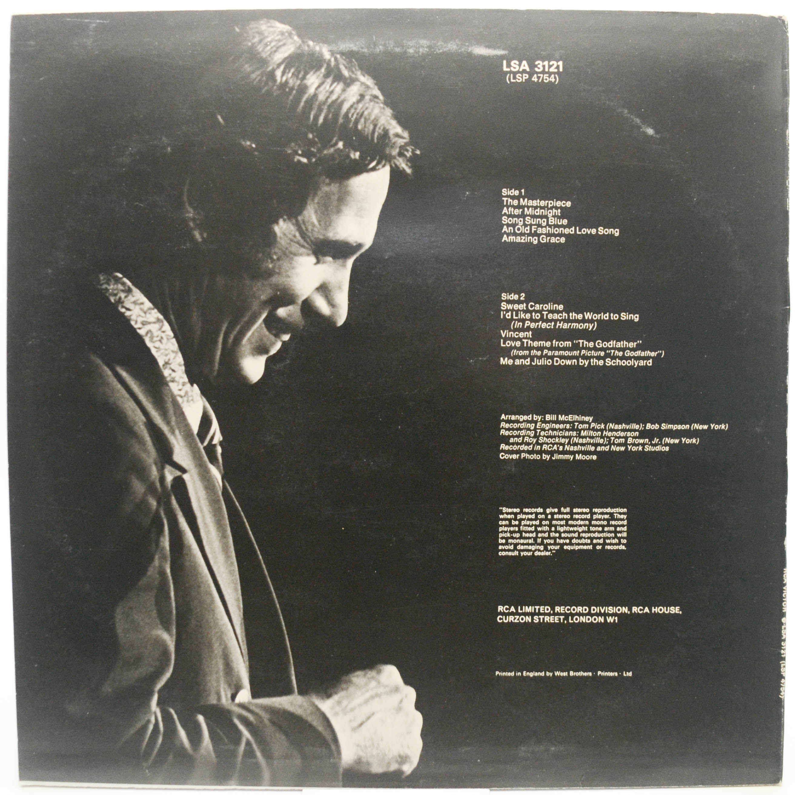 Chet Atkins — Picks On The Hits (UK), 1972