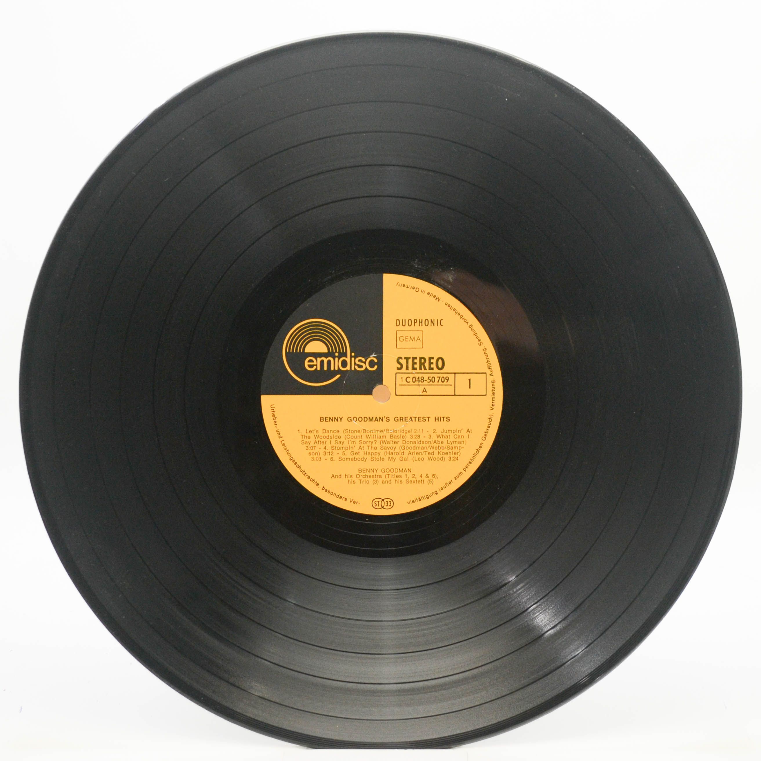 Benny Goodman — Benny Goodman's Greatest Hits, 1961