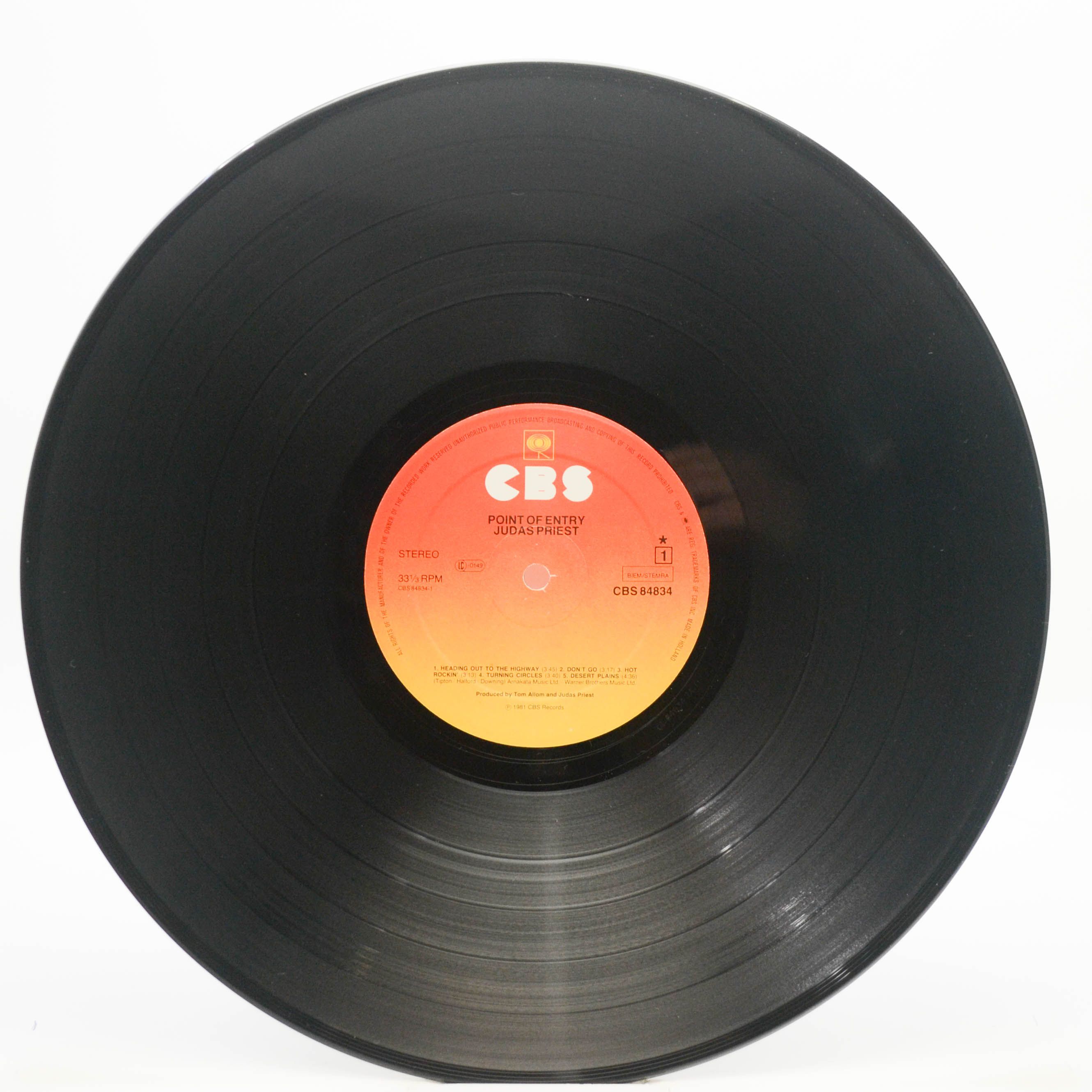 Judas Priest — Point Of Entry, 1981