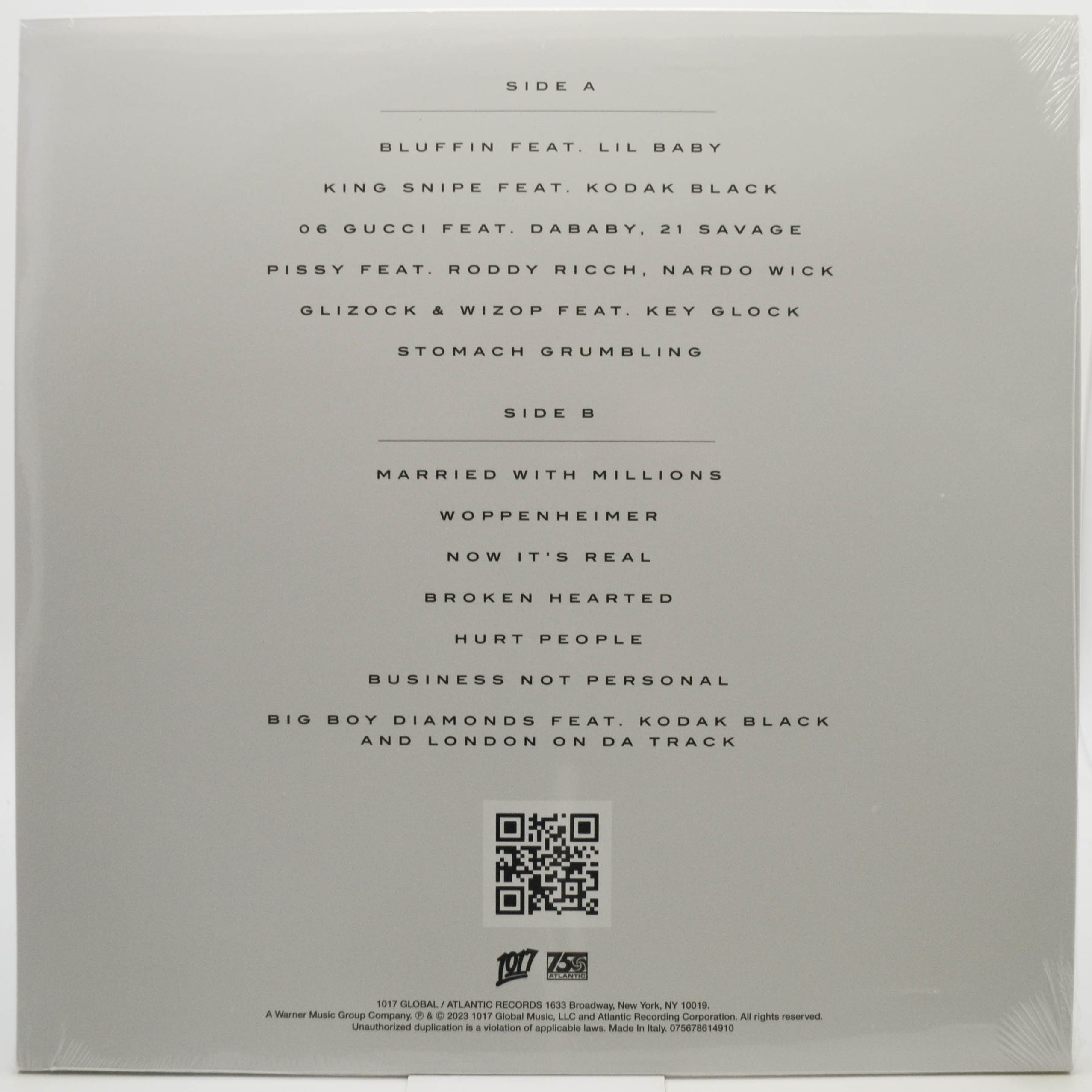 Виниловая пластинка Gucci Mane — Breath Of Fresh Air (USA), 2023