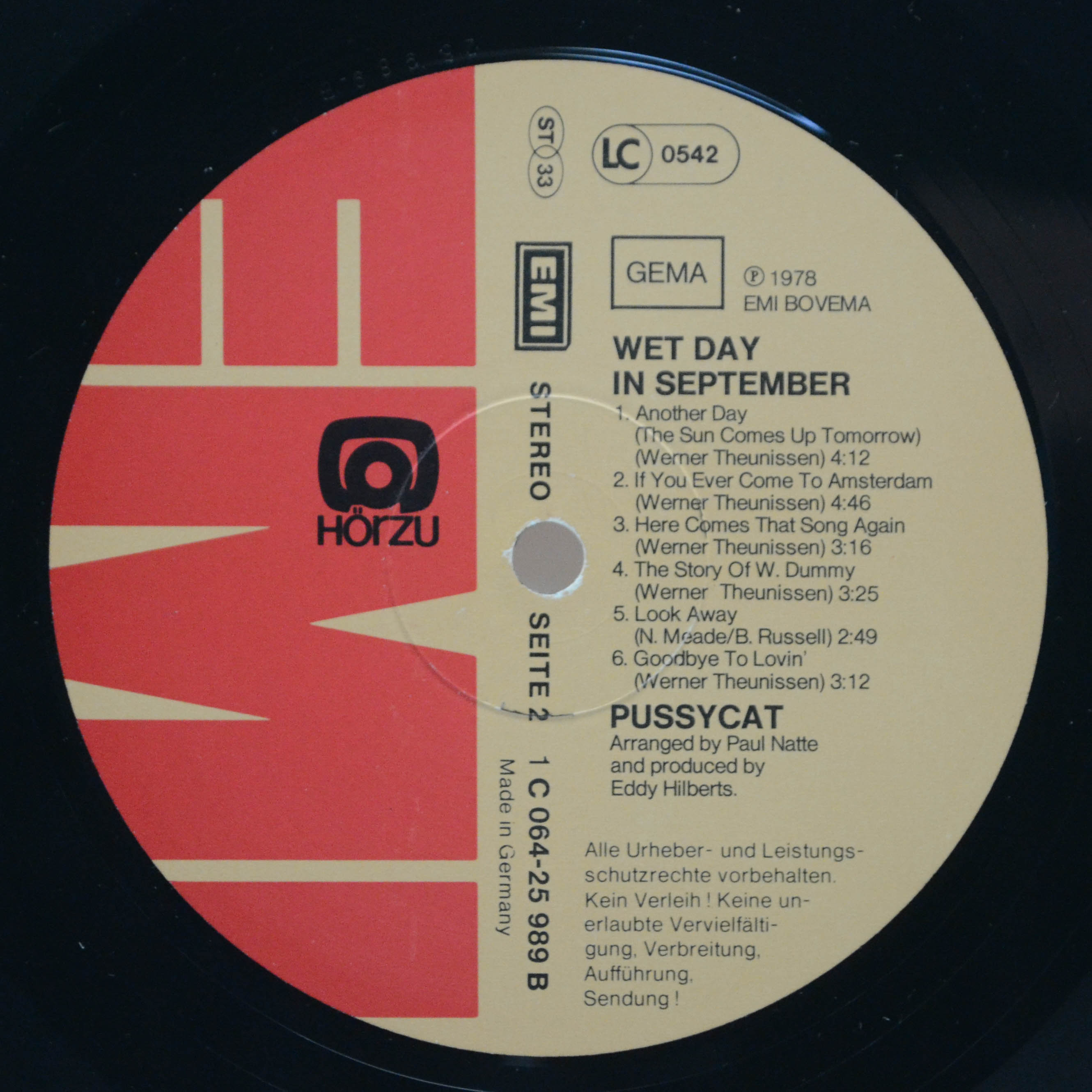 Pussycat — Wet Day In September, 1978