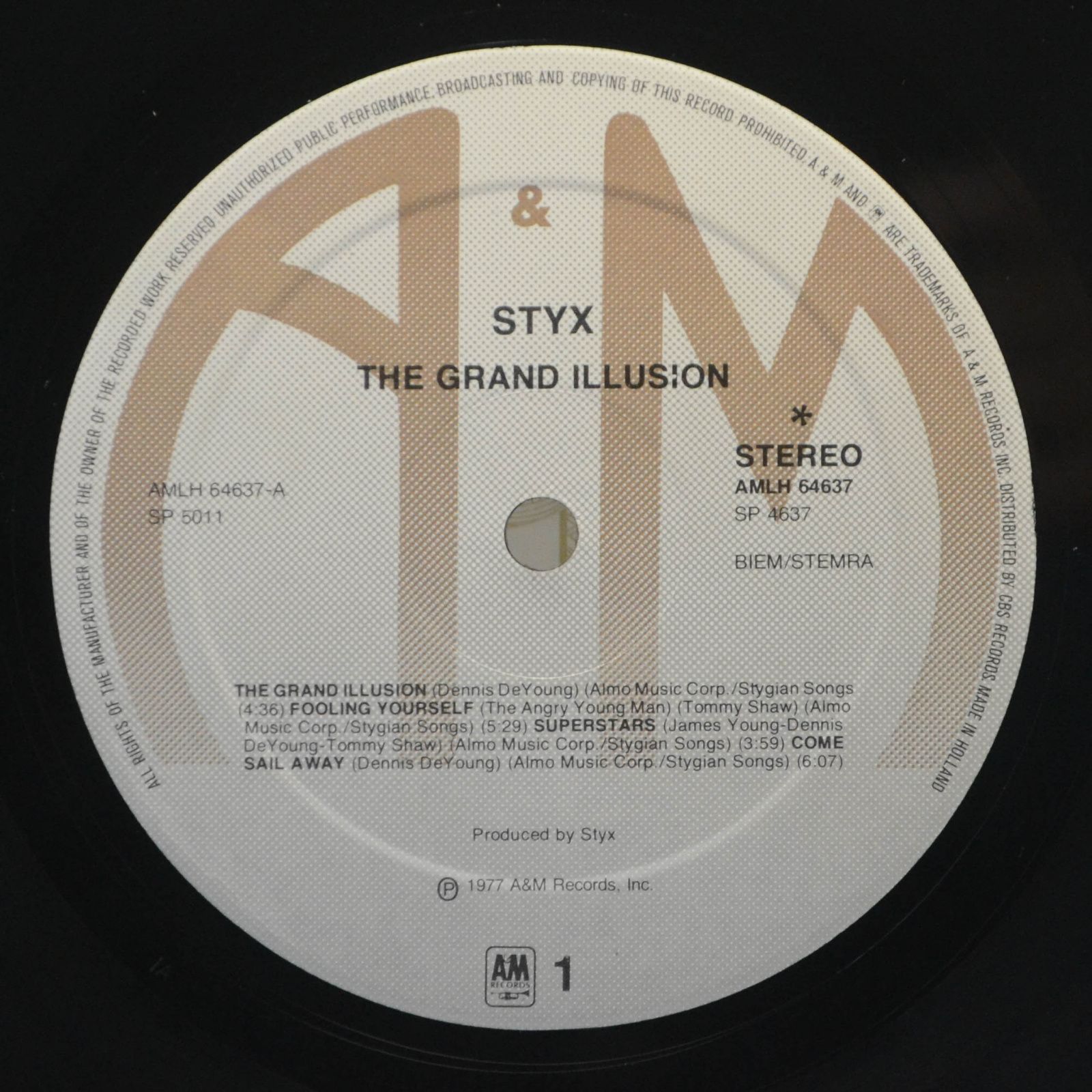 Styx — The Grand Illusion, 1977
