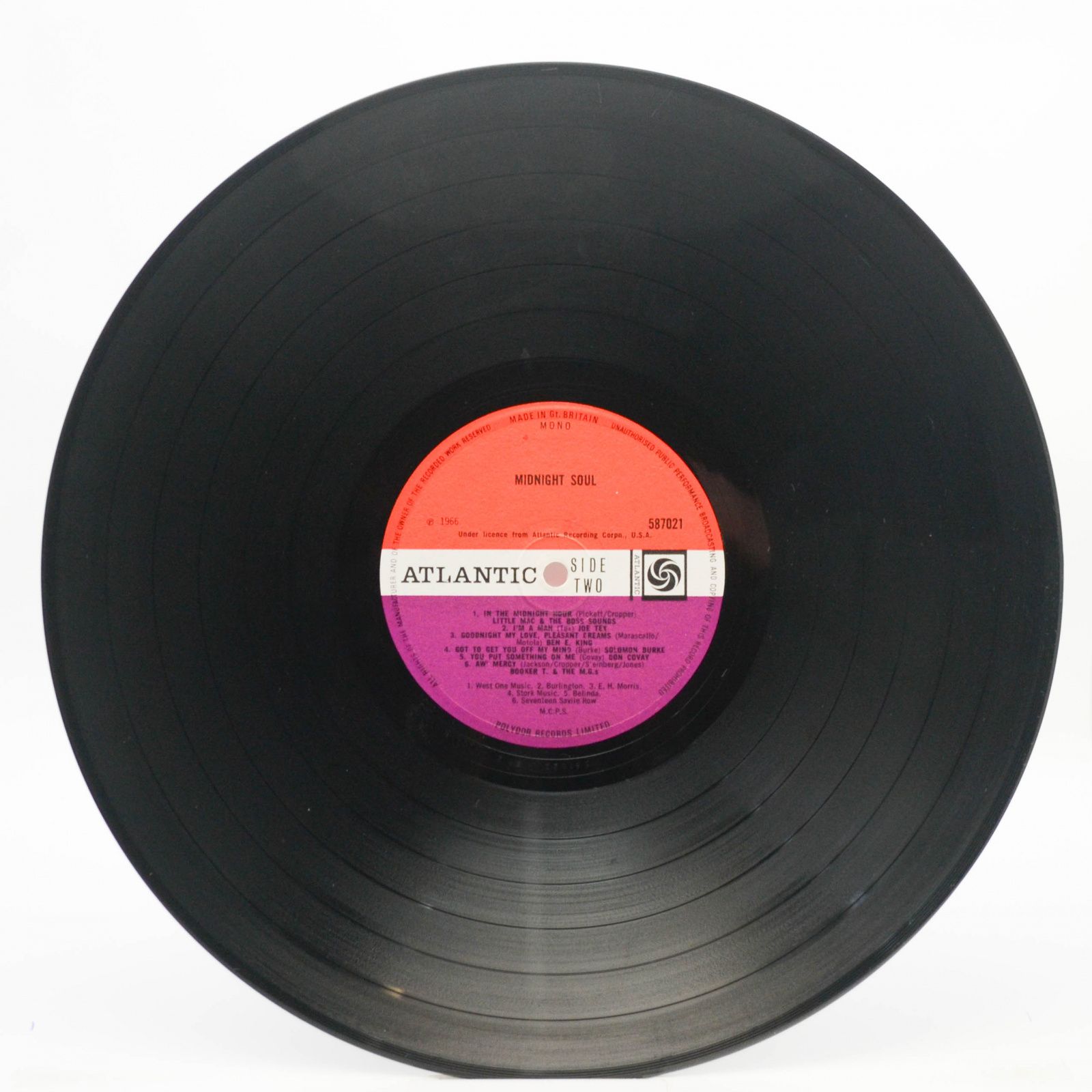 Various — Midnight Soul (UK), 1966