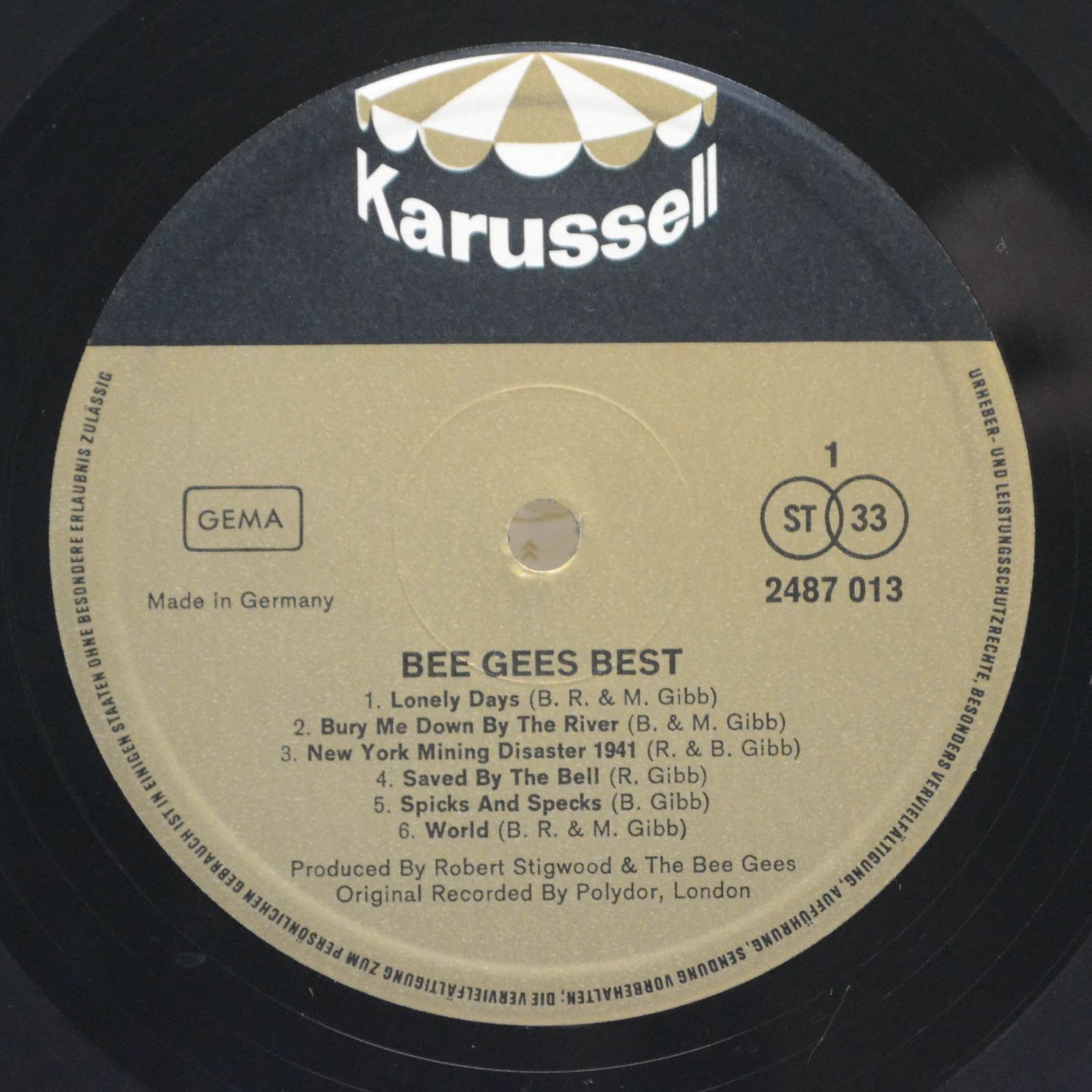 Bee Gees — Best (2LP), 1971
