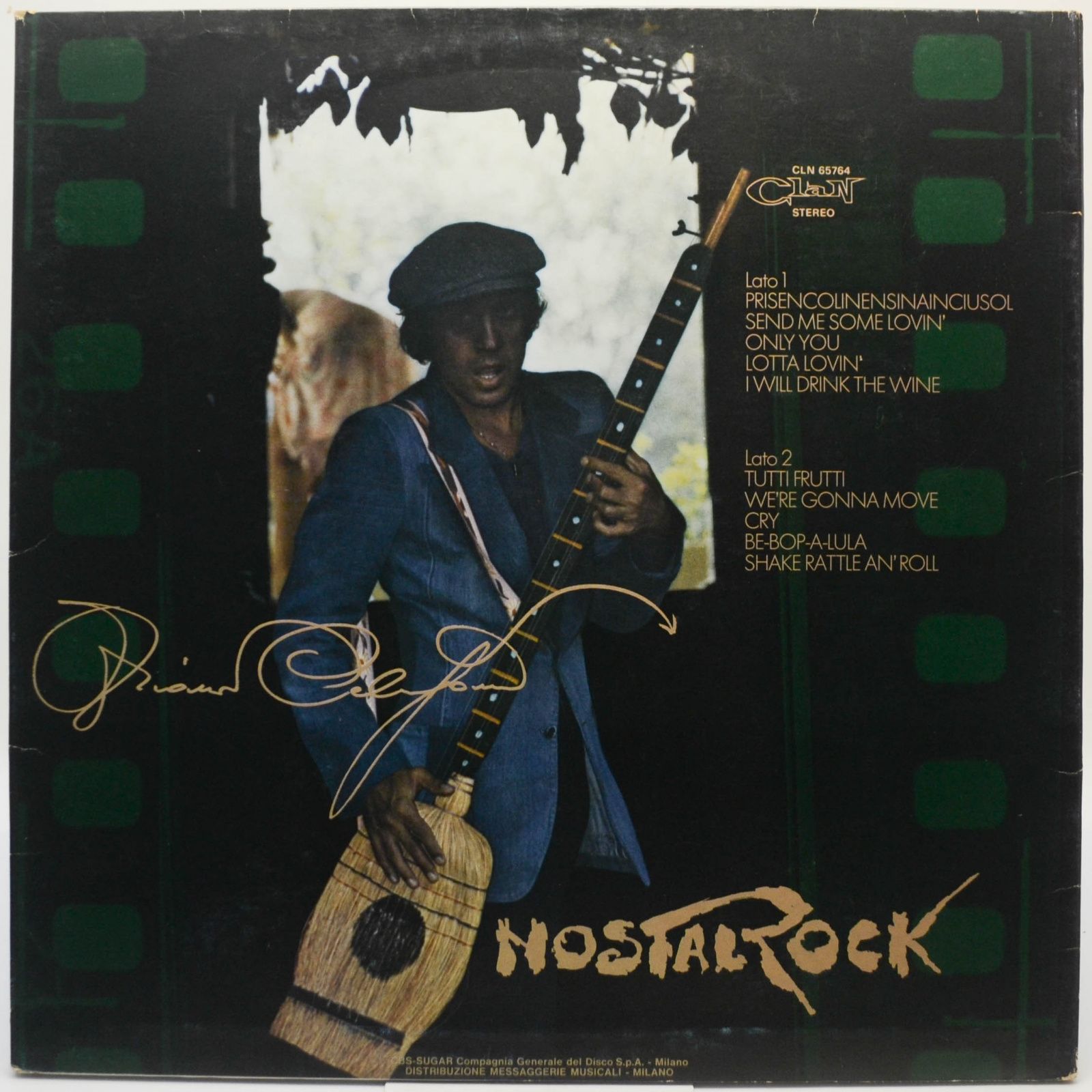 Adriano Celentano — Nostalrock (1-st, Italy, Clan), 1973