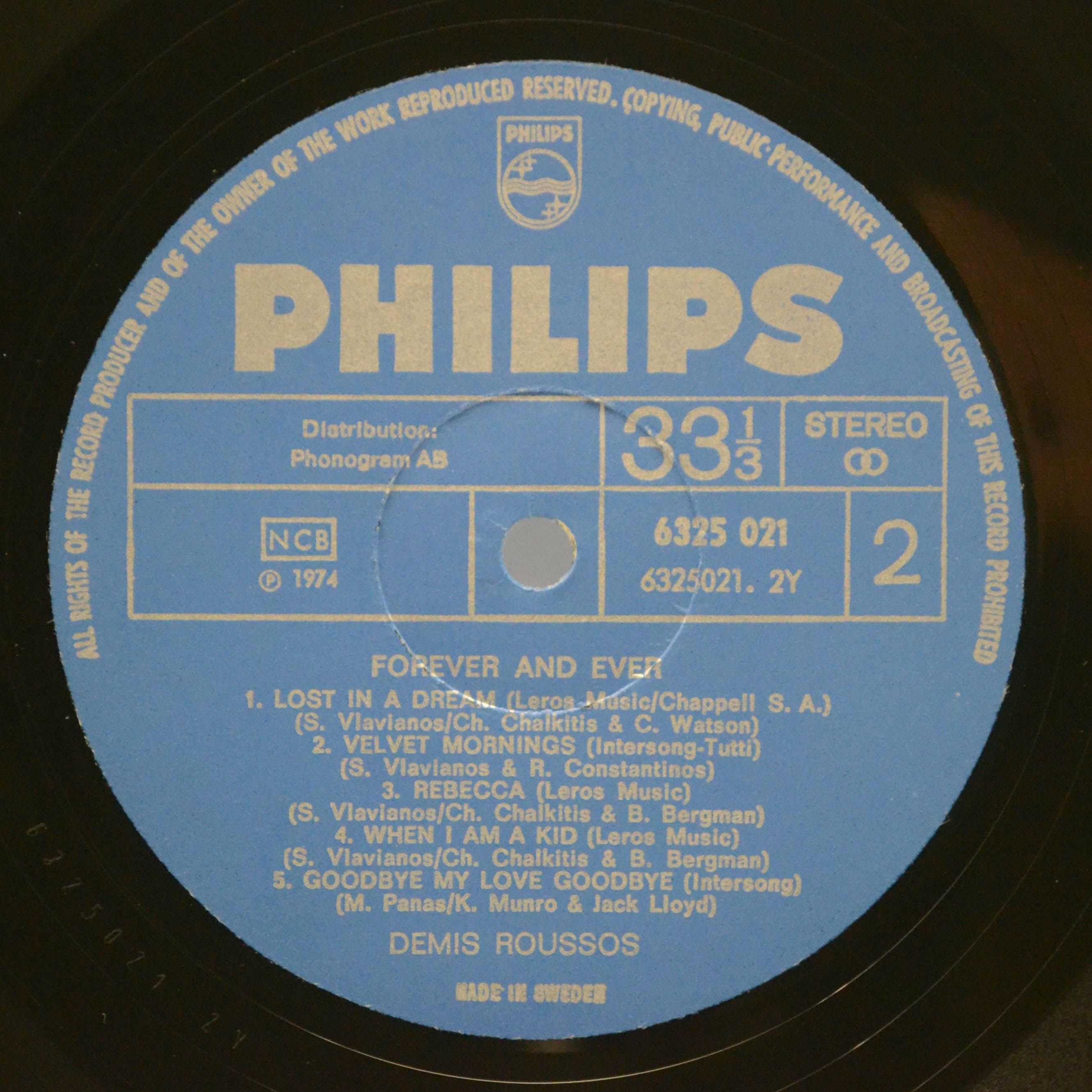 Démis Roussos — Forever And Ever, 1974