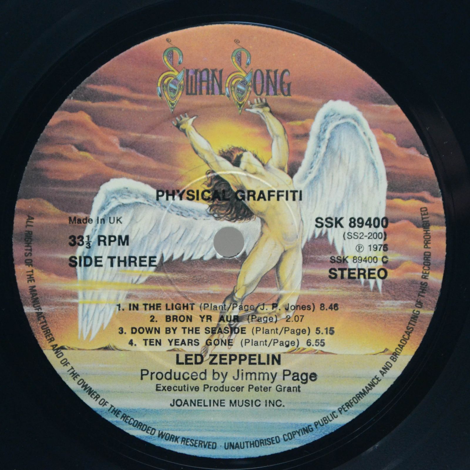 Led Zeppelin — Physical Graffiti (2LP, 1-st, UK), 1975