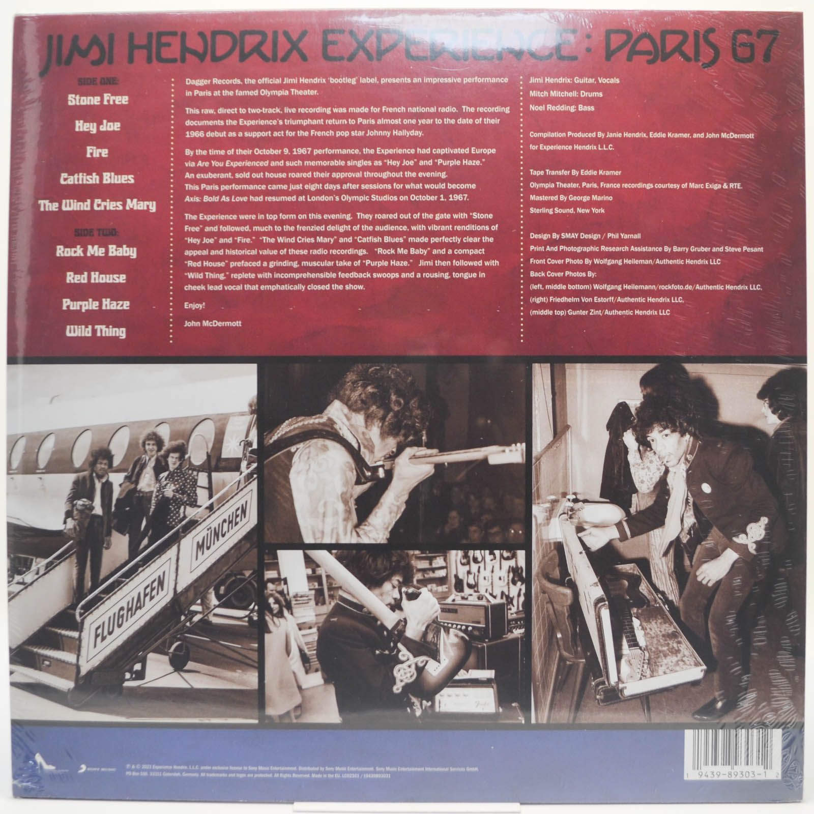 Jimi Hendrix Experience — Paris 67, 2021