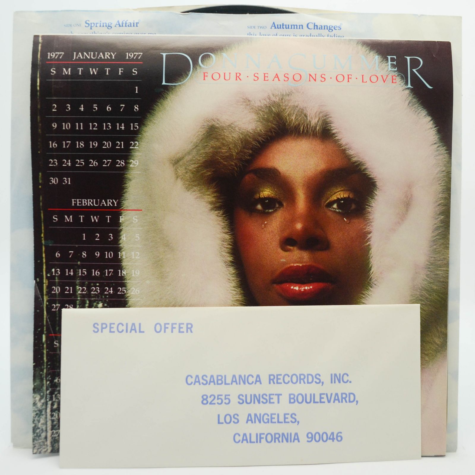 Donna Summer Four Seasons Of Love 1 St Usa Poster 2780 ₽ купить