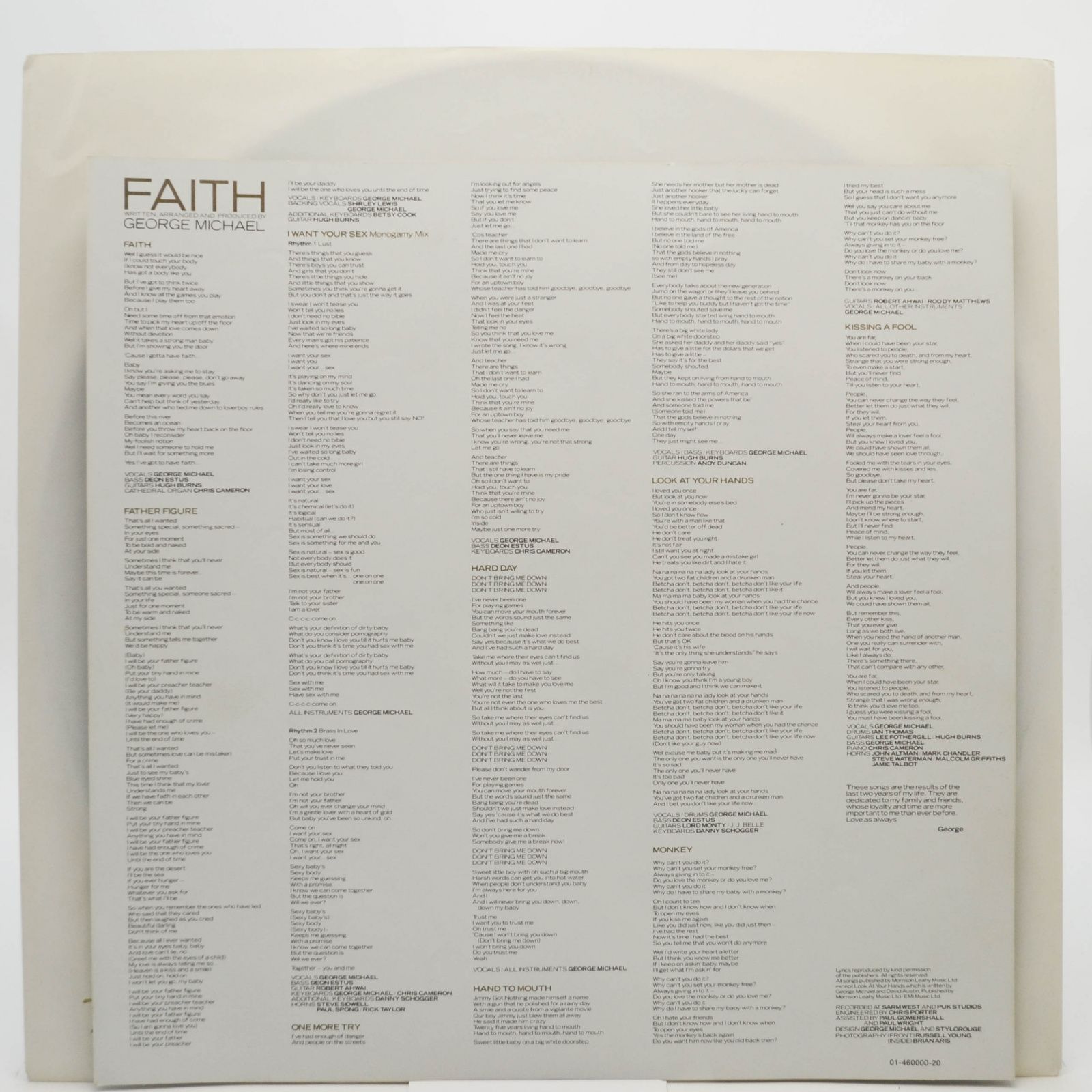 George Michael — Faith, 1987