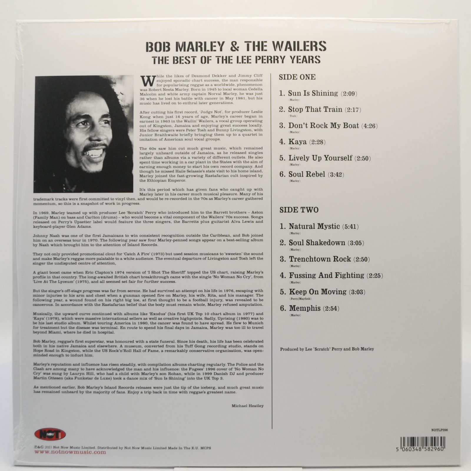 Bob Marley & The Wailers — The Best Of Lee Perry Years, 2021