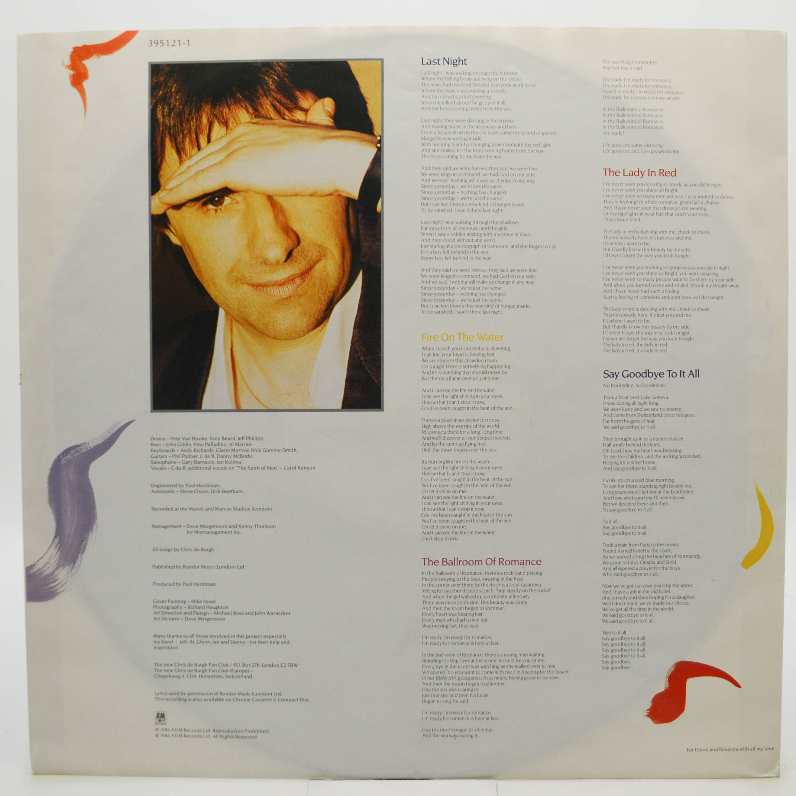 Chris de Burgh — Into The Light, 1986