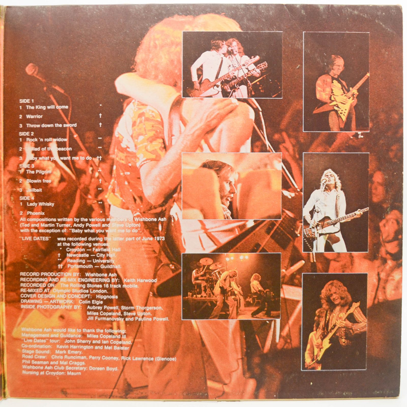 Wishbone Ash — Live Dates (2LP), 1973