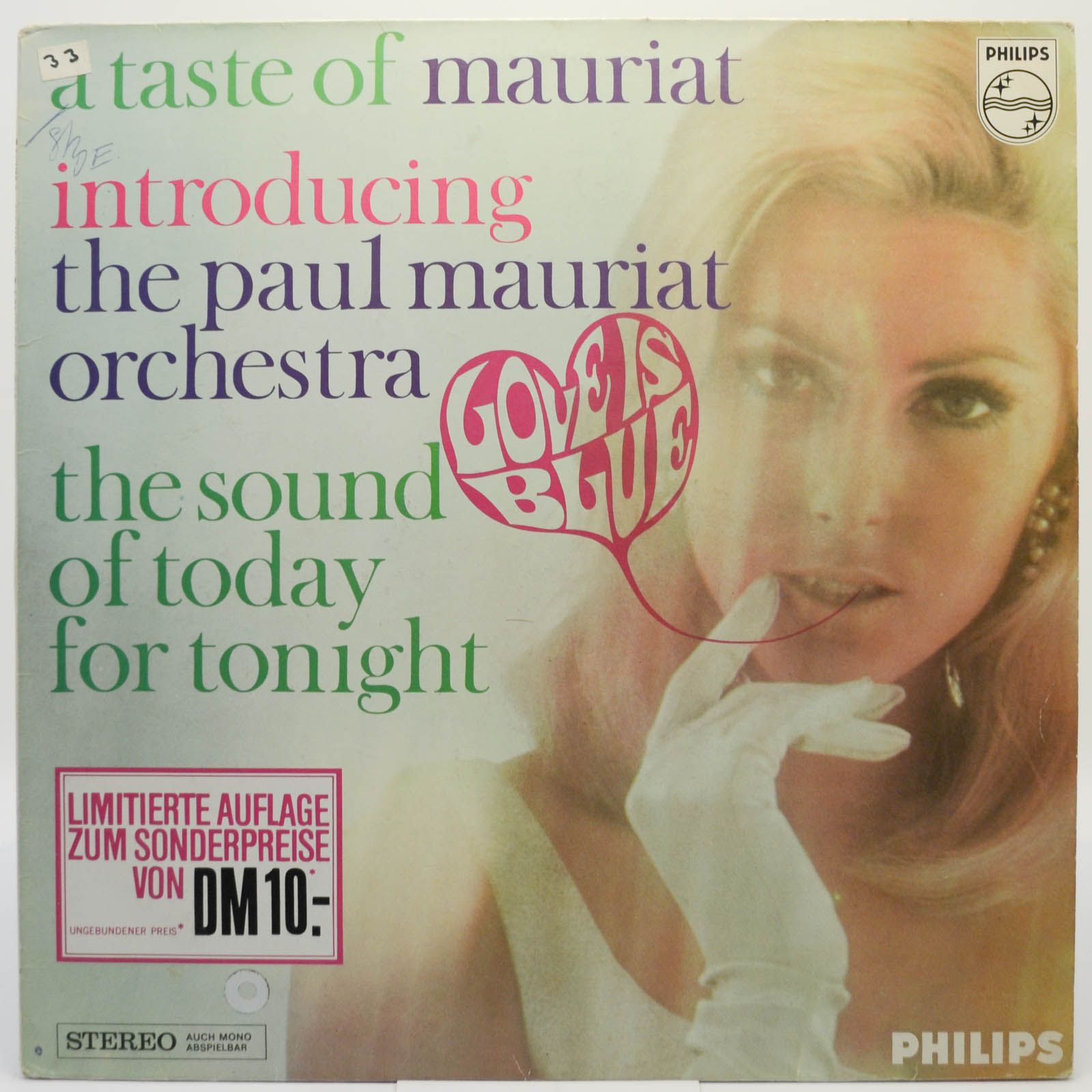 Paul Mauriat And His Orchestra — A Taste Of Mauriat, 1967