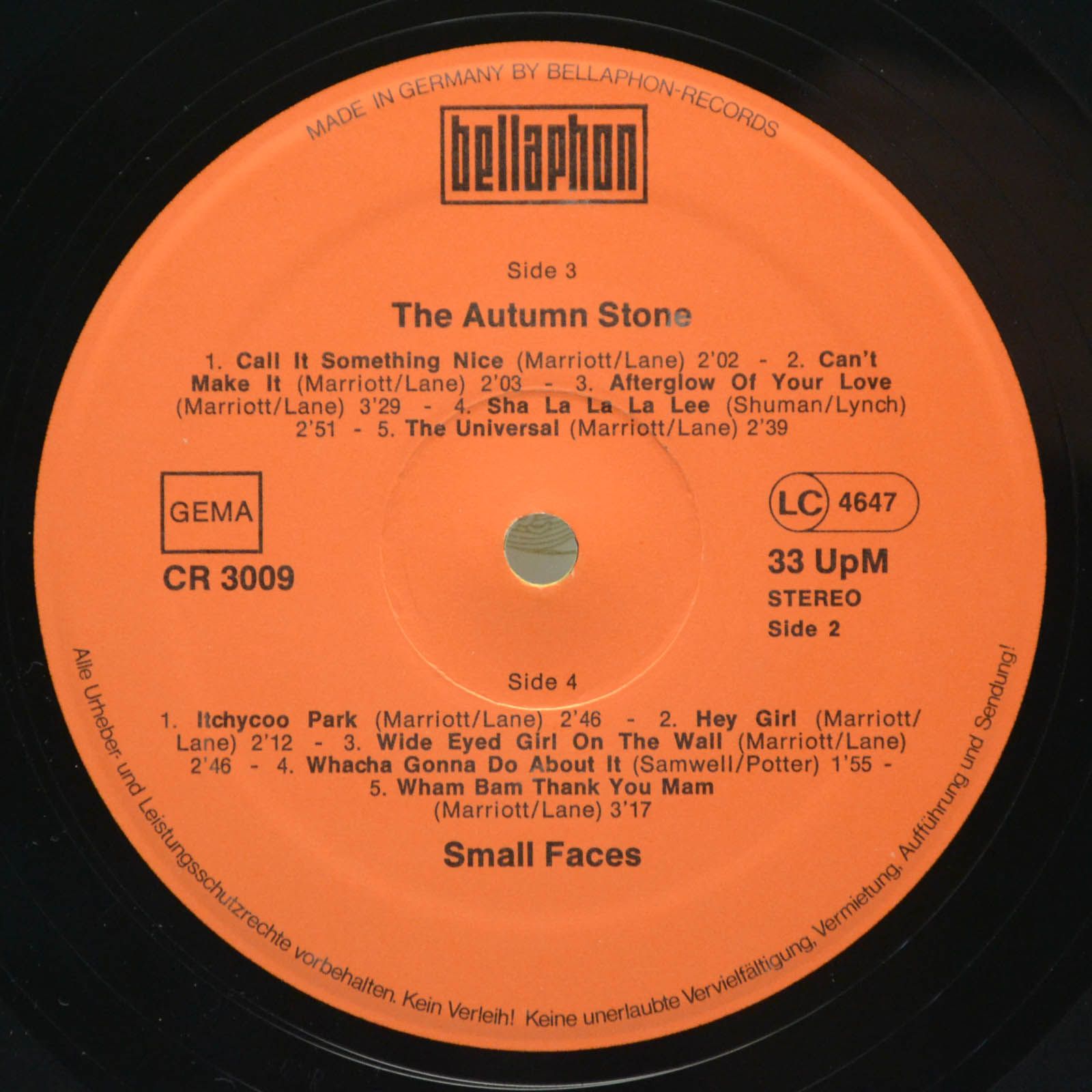Small Faces — The Autumn Stone (2LP), 1969