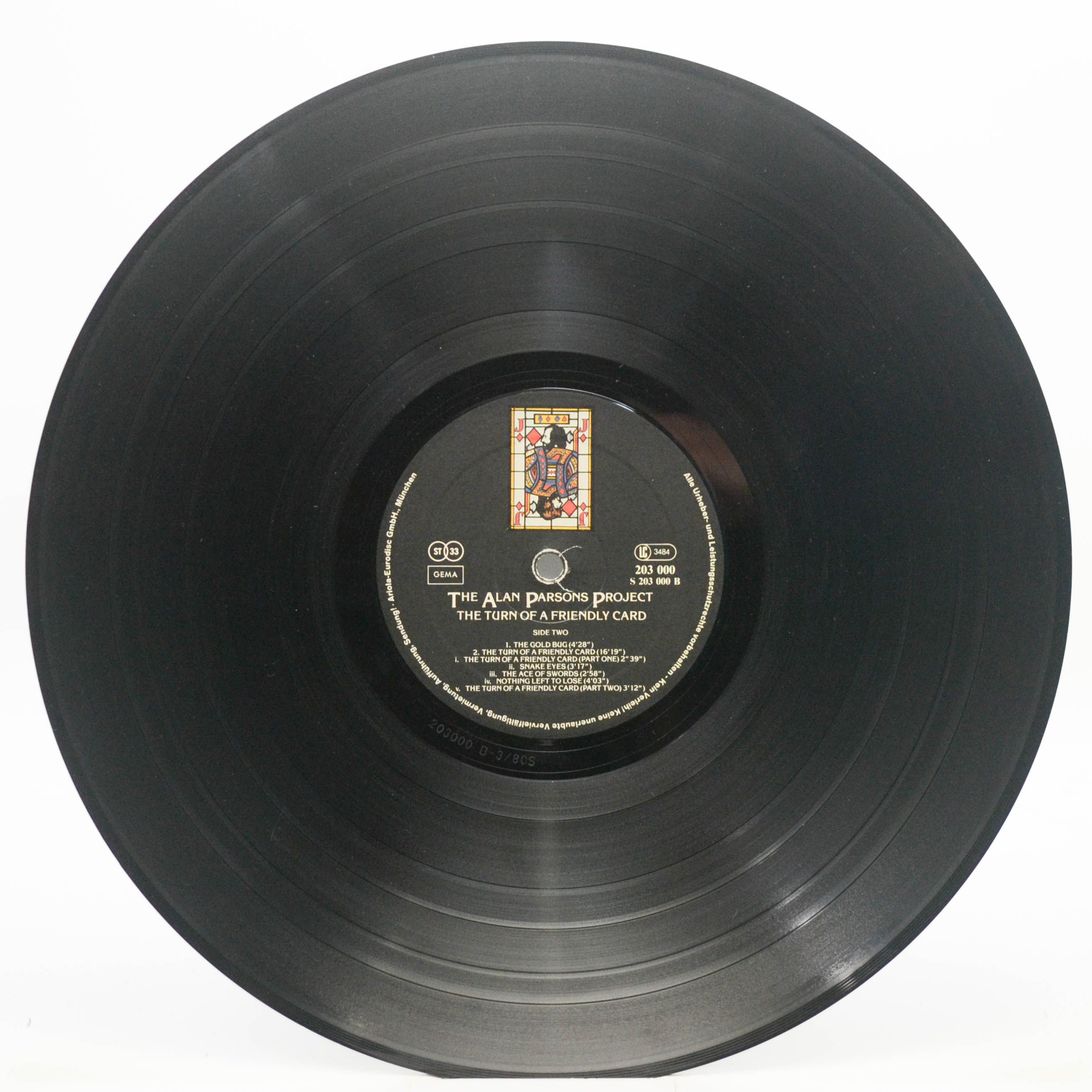 Alan Parsons Project — The Turn Of A Friendly Card, 1981