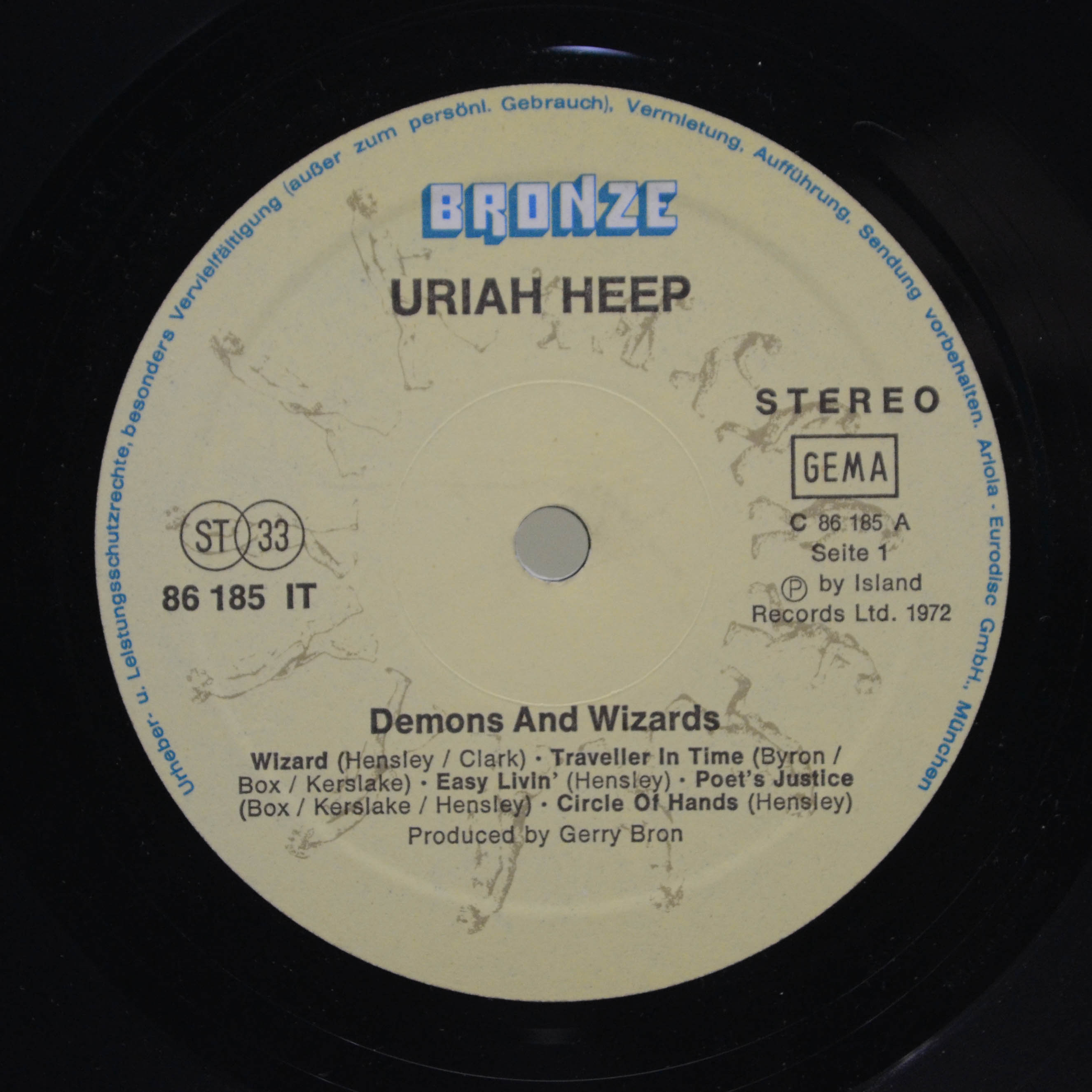 Uriah Heep — Demons And Wizards, 1972