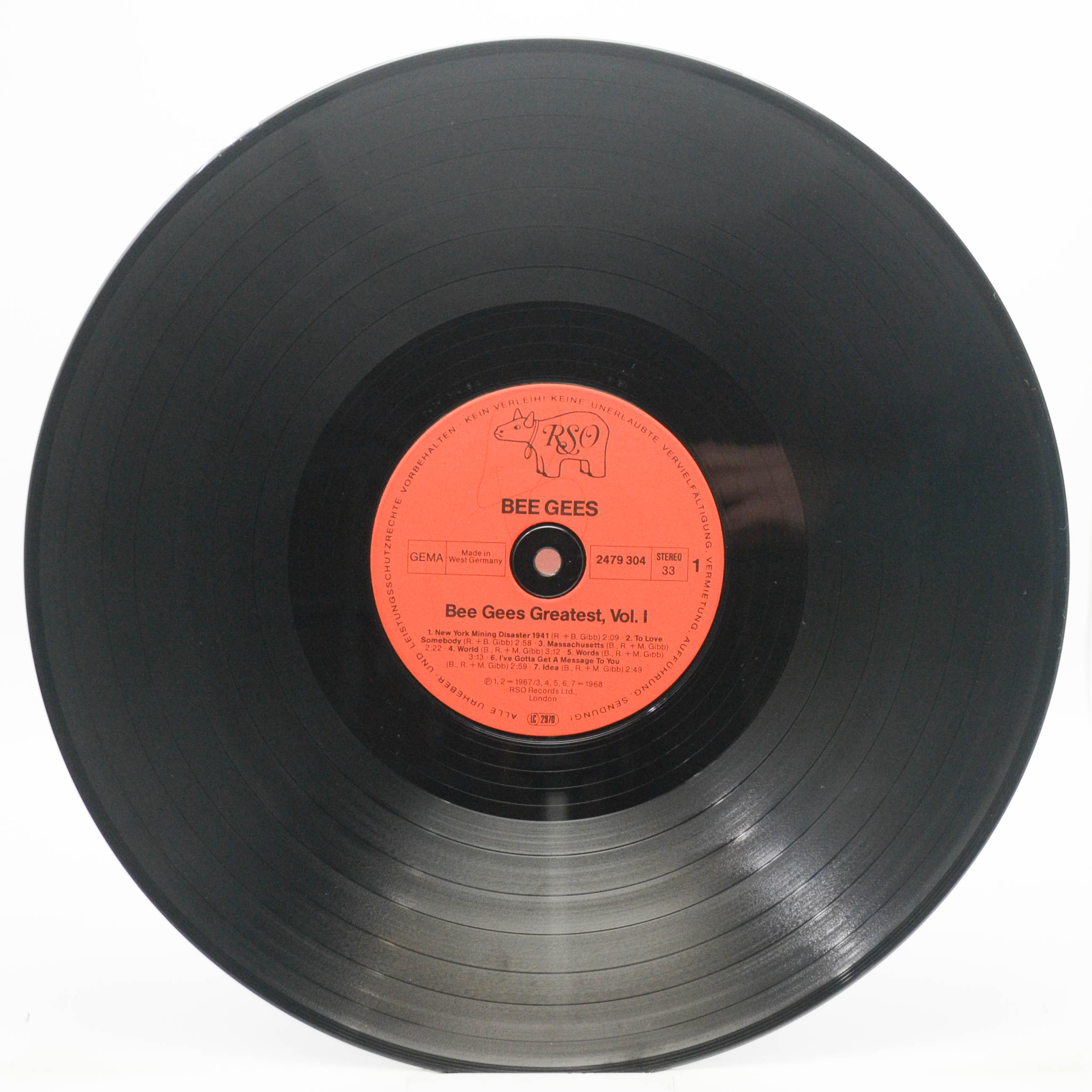 Bee Gees — Bee Gees Greatest, Volume 1 - 1967-1974 (2LP), 1982