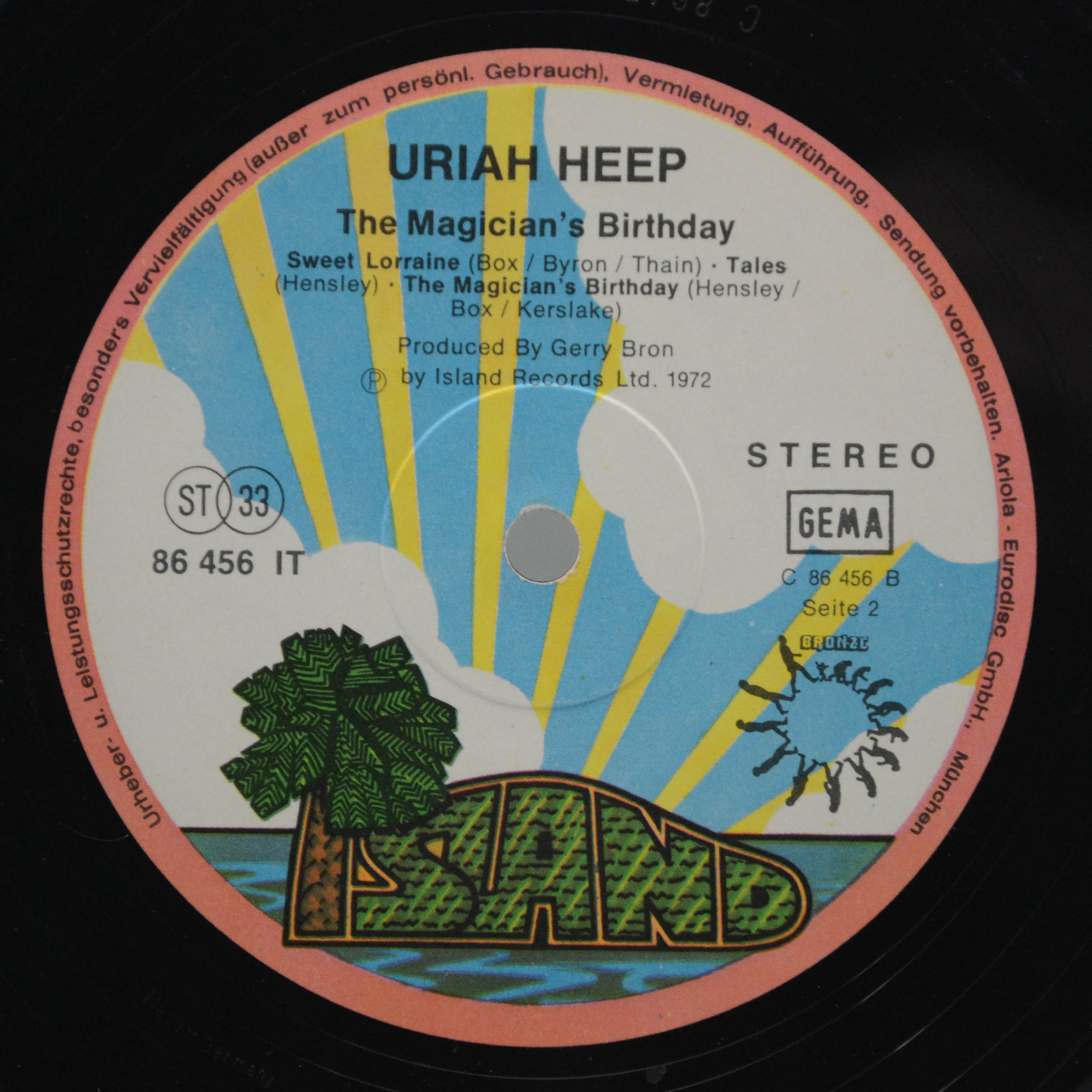 Uriah Heep — The Magician's Birthday, 1972