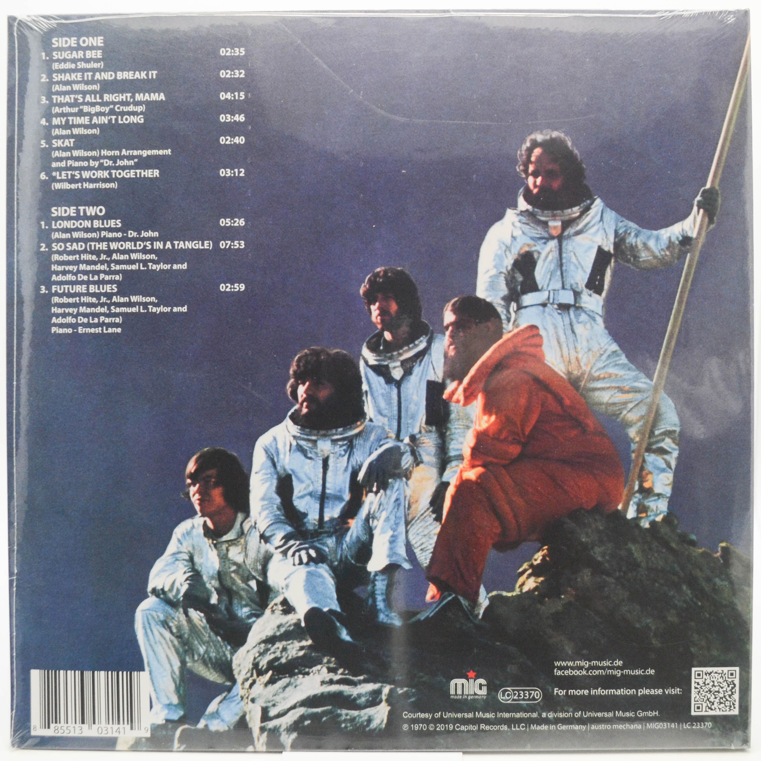 Canned Heat — Future Blues, 1970