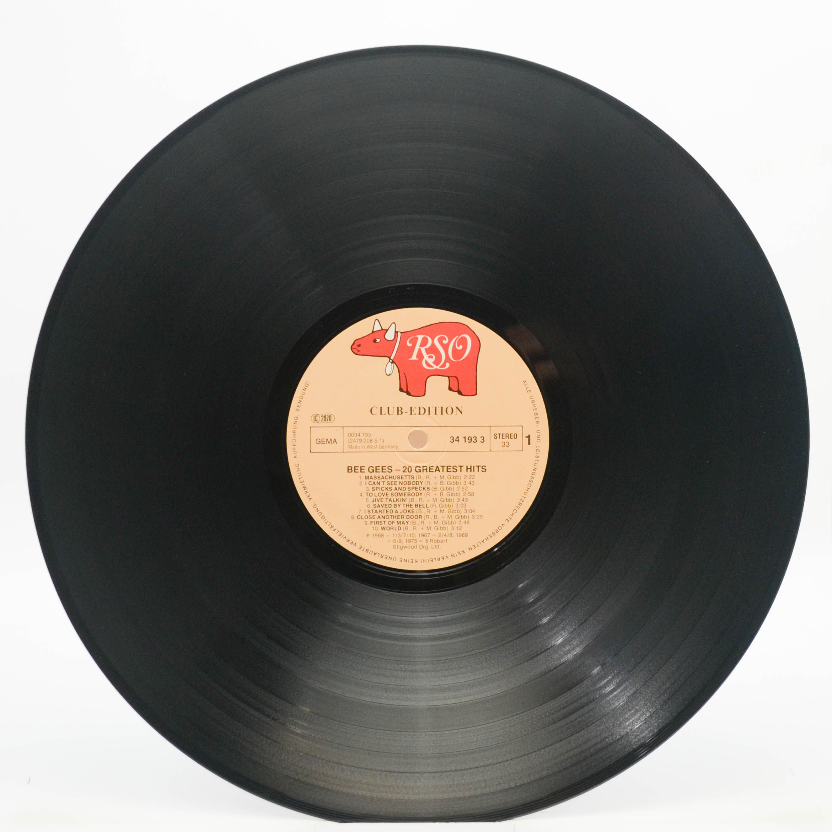 Виниловая пластинка Bee Gees — 20 Greatest Hits, 1978