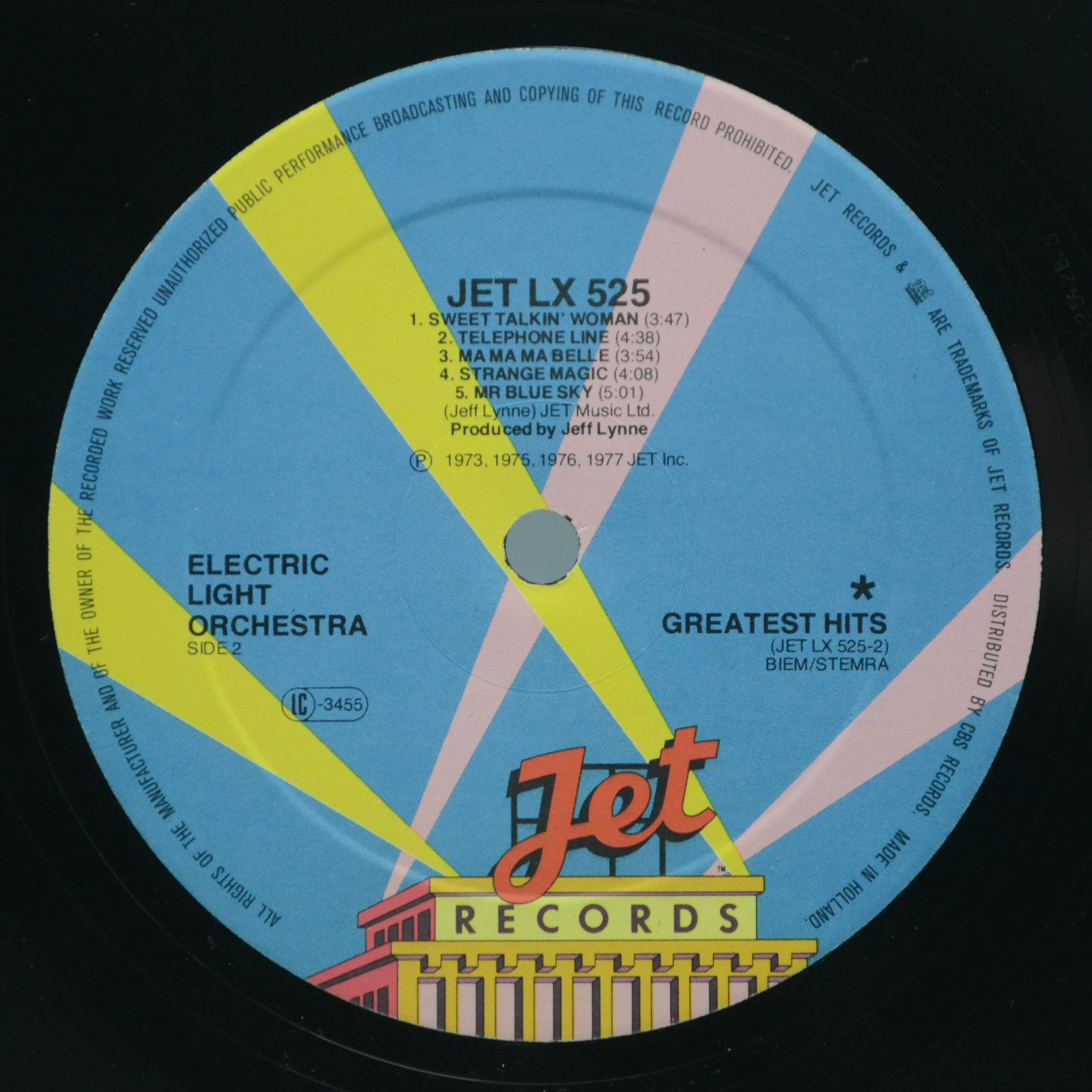 Виниловая пластинка ELO — ELO's Greatest Hits, 1979