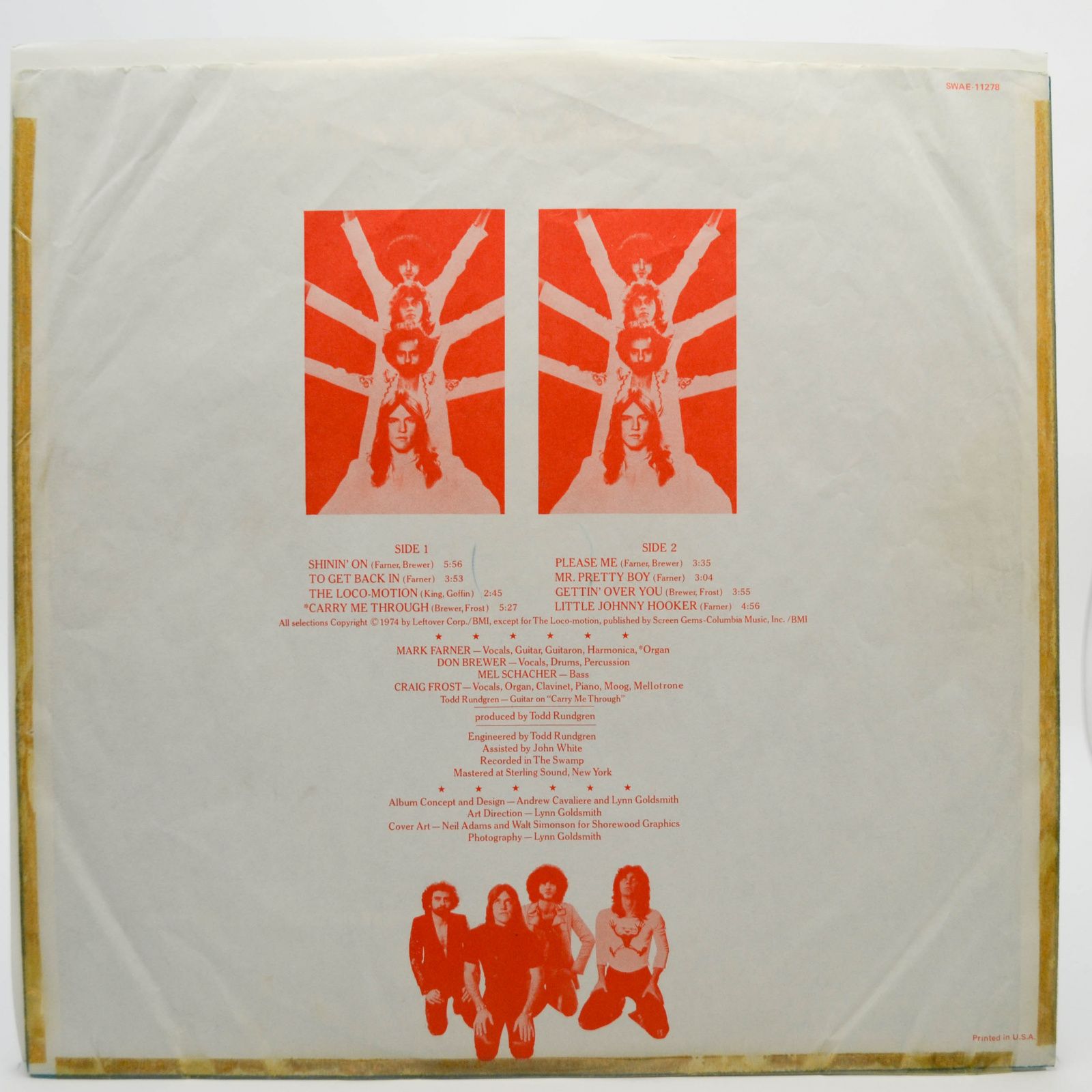 Grand Funk — Shinin' On (USA), 1974