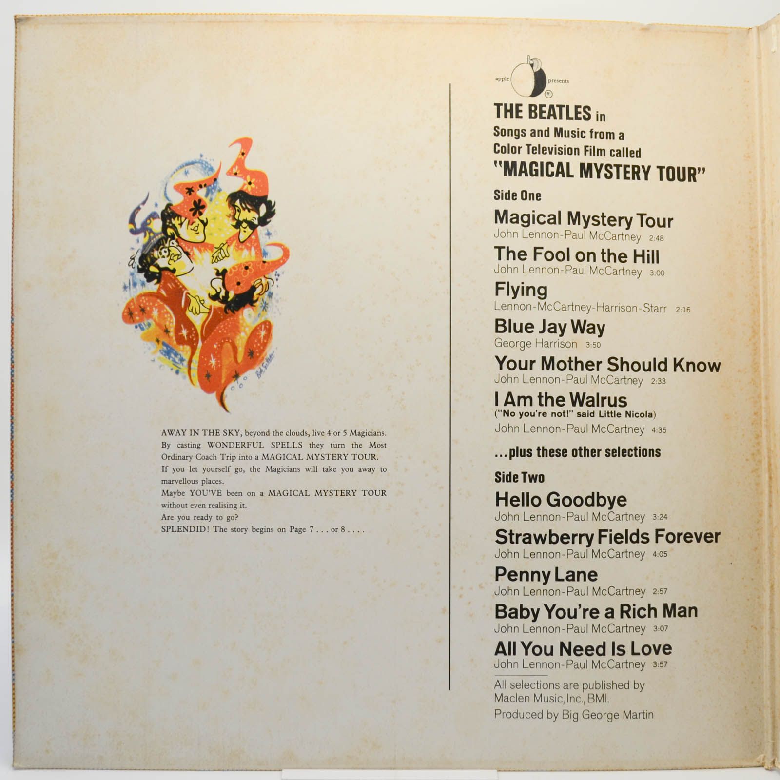 Beatles = ビートルズ — Magical Mystery Tour = マジカル・ミステリー・ツアー (booklet), 1967
