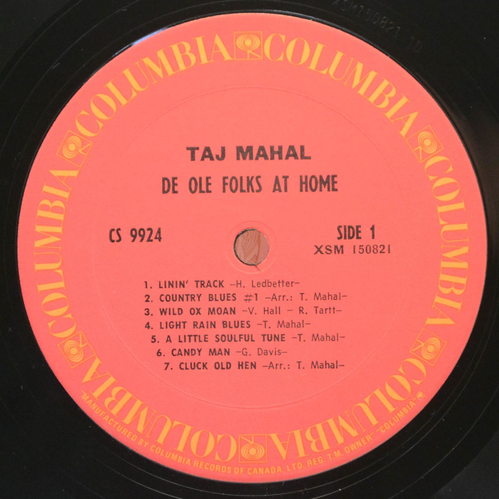Taj Mahal — Giant Step / De Ole Folks At Home (2LP), 1969