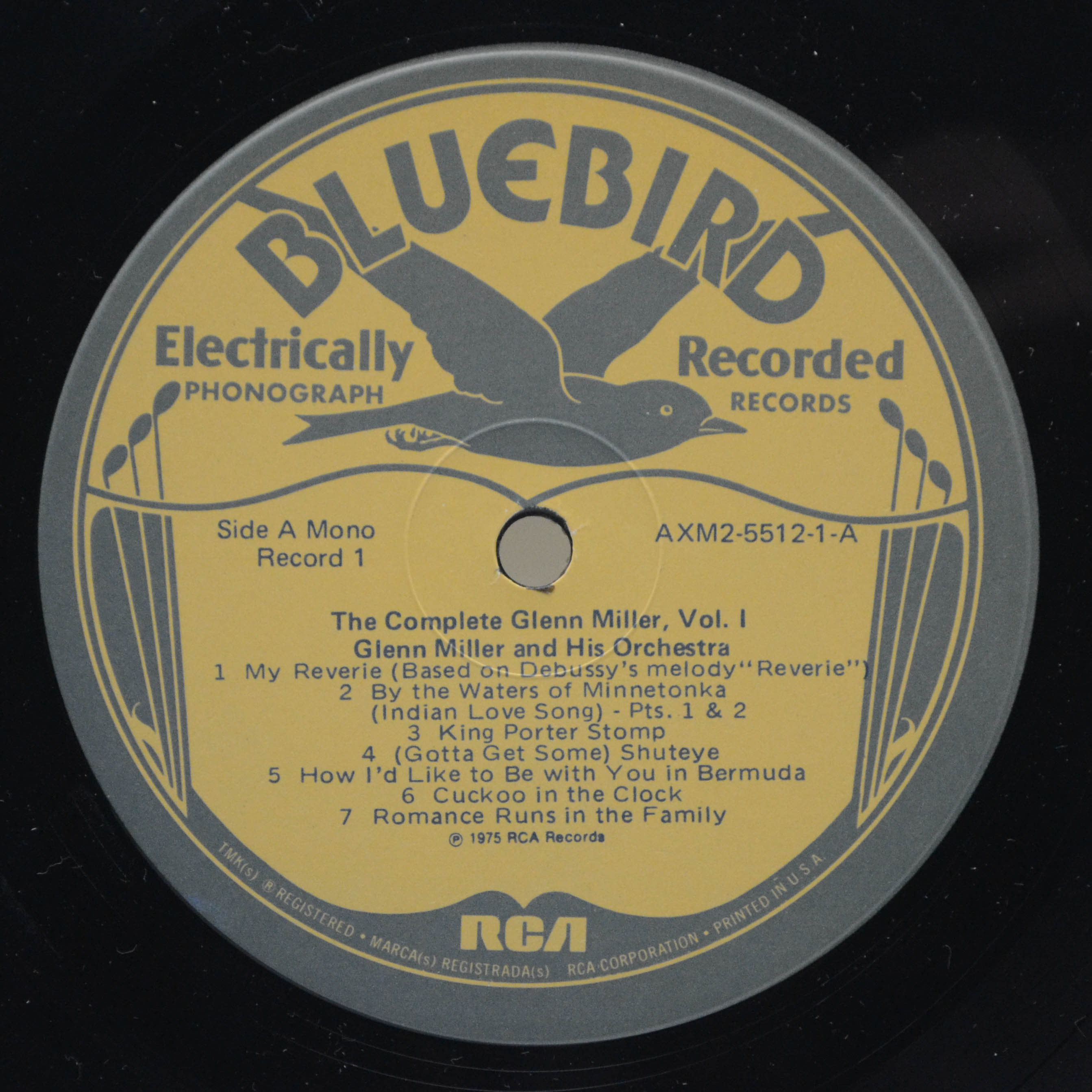 Glenn Miller — The Complete Glenn Miller Vol. 1 1938-1939 (2LP, USA), 1975