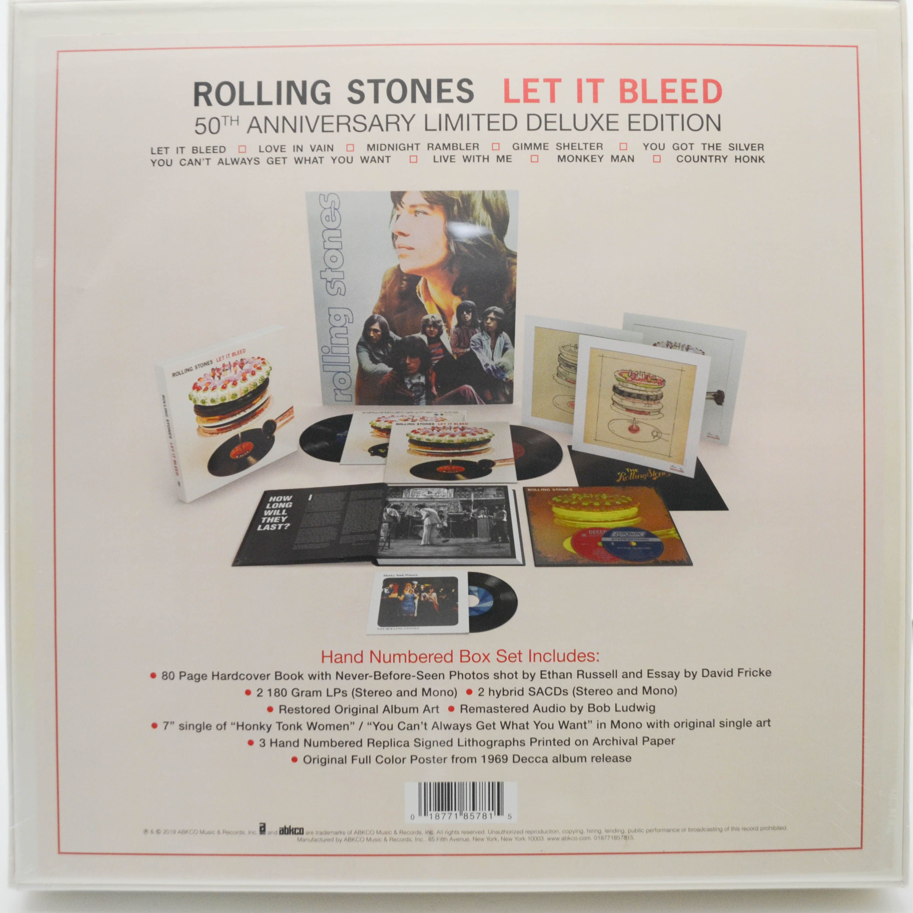 Rolling Stones - Let It Bleed (Box-Set, 2LP+7