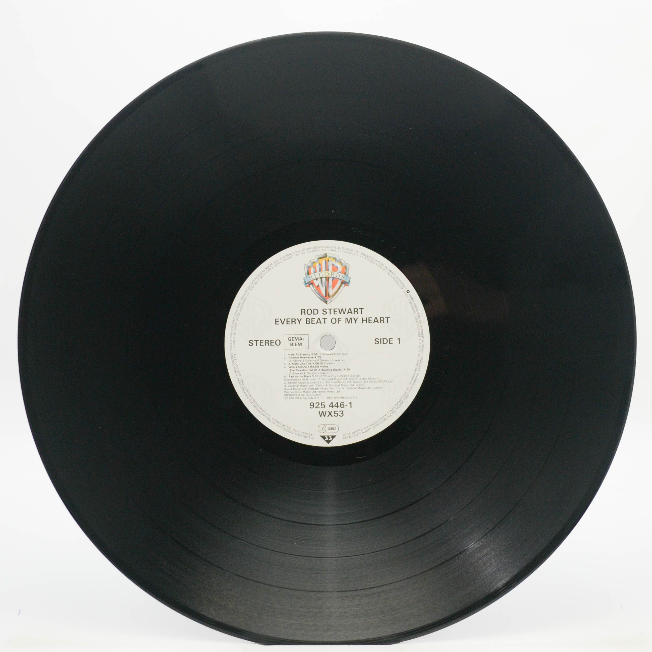 Rod Stewart — Every Beat Of My Heart, 1986