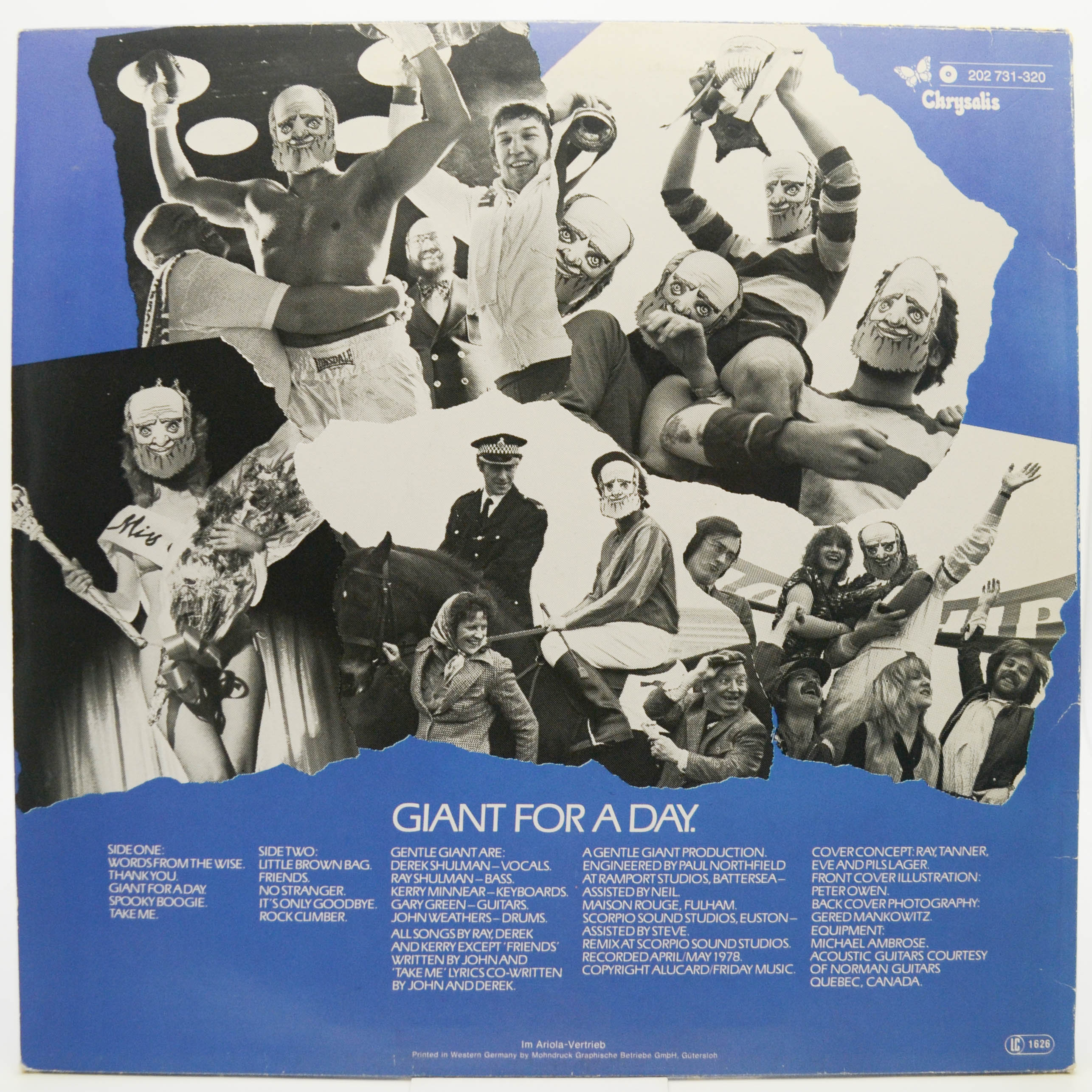 Gentle Giant — Giant For A Day, 1978