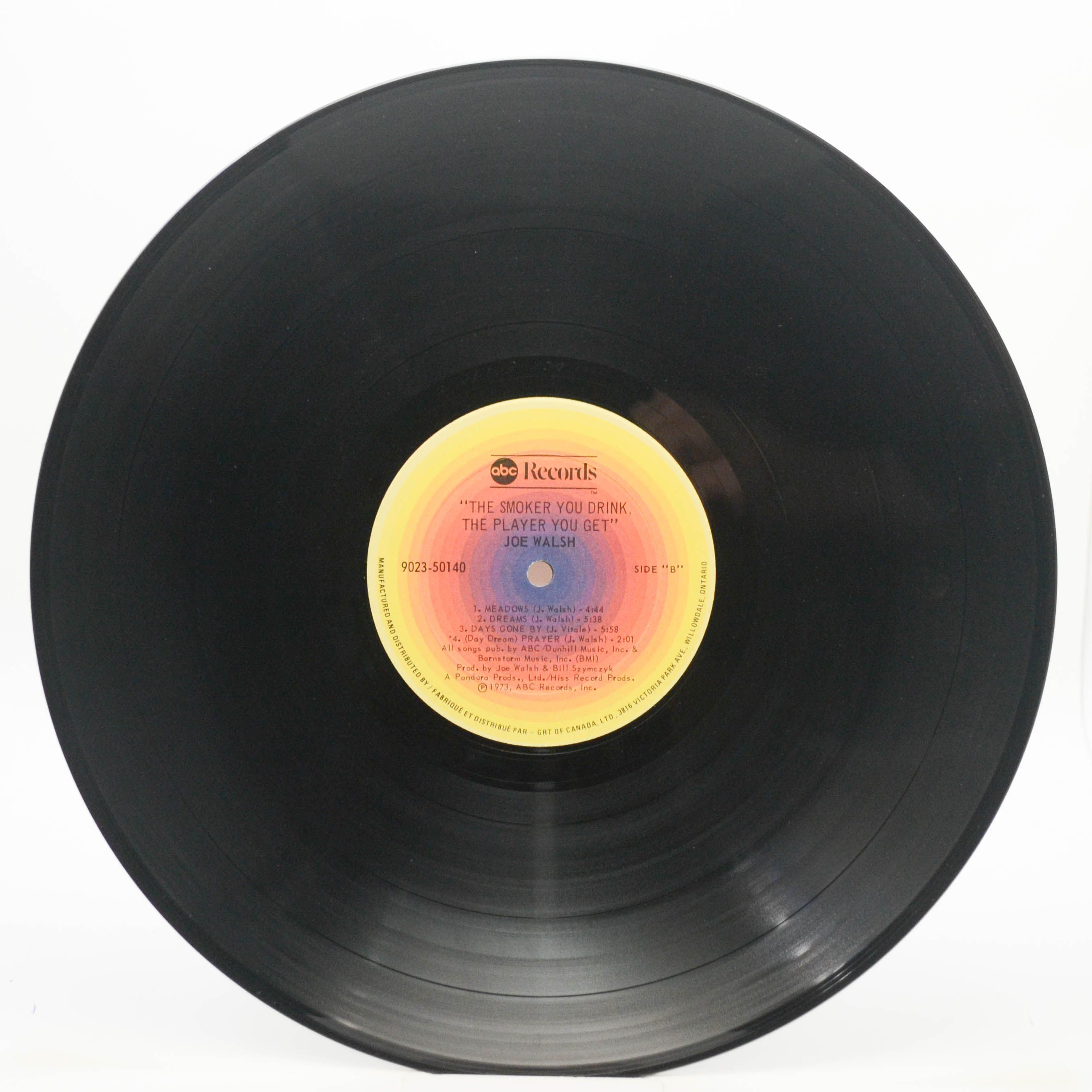 Joe Walsh — The Smoker You Drink, The Player You Get, 1973