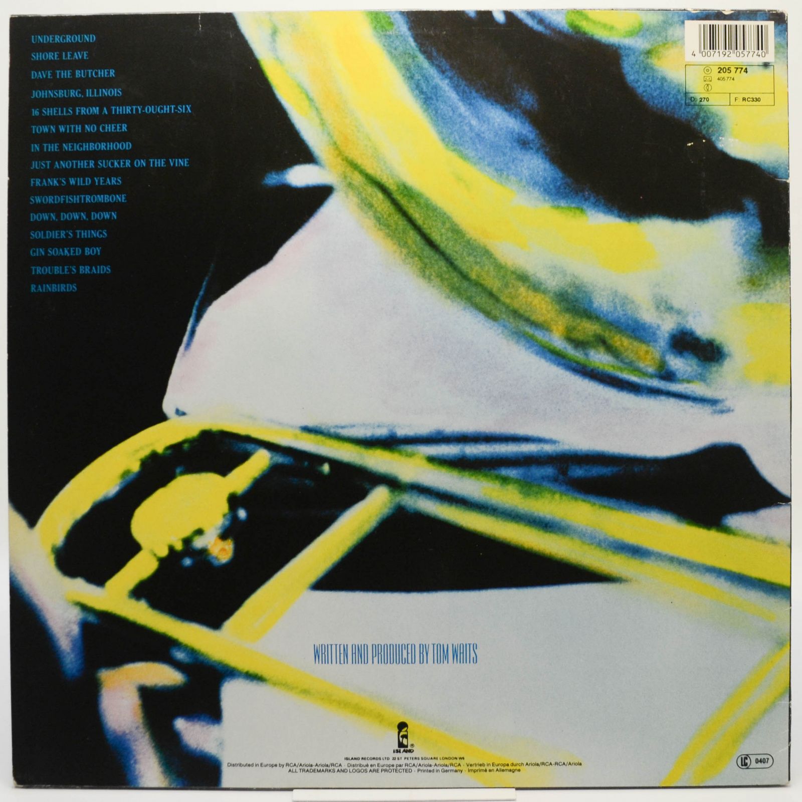 Tom Waits — Swordfishtrombones, 1983