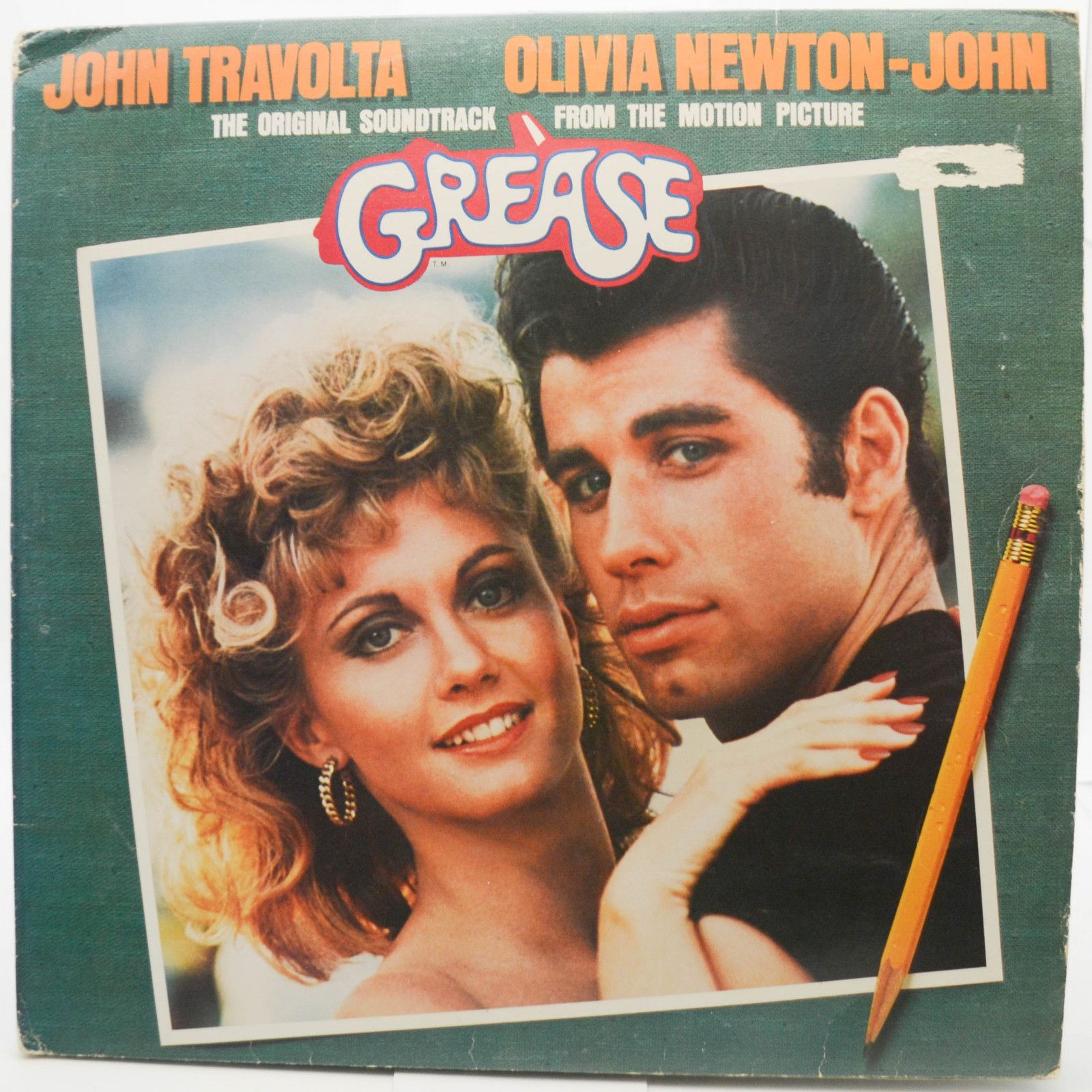 Various — Grease (The Original Soundtrack From The Motion Picture) (2LP, UK), 1978