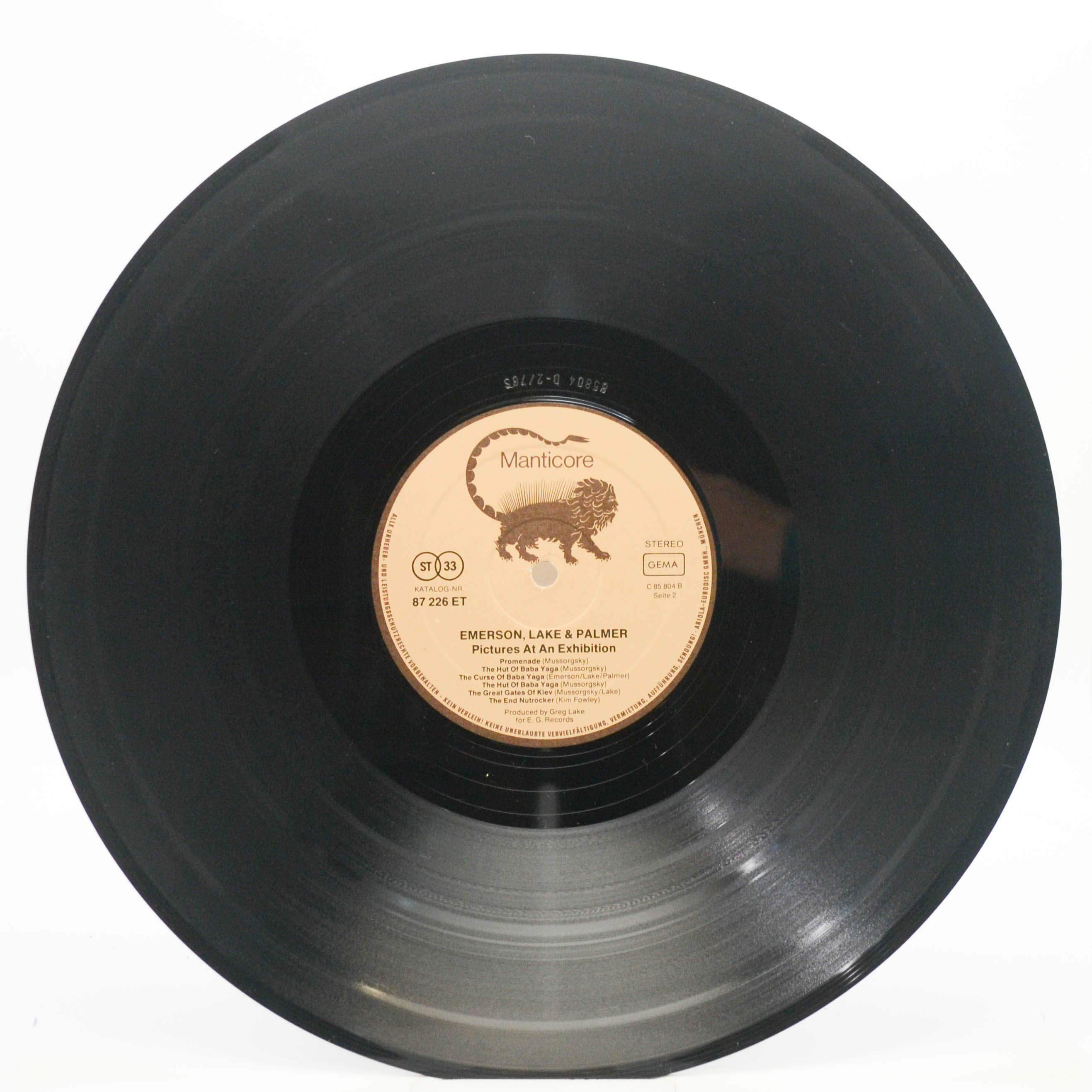 Emerson, Lake & Palmer — Pictures At An Exhibition, 1971