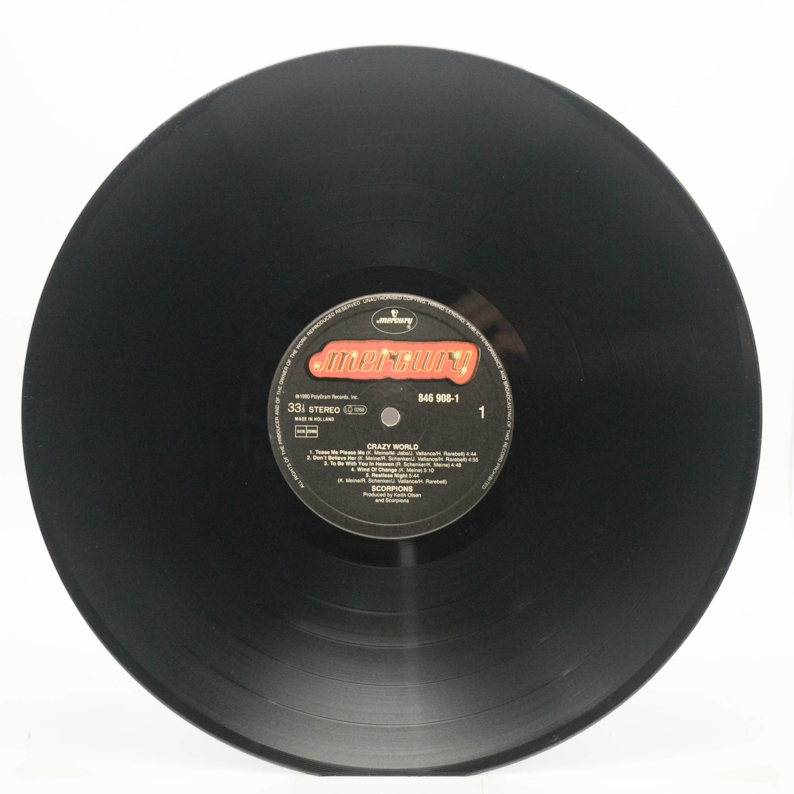 Scorpions — Crazy World, 1990
