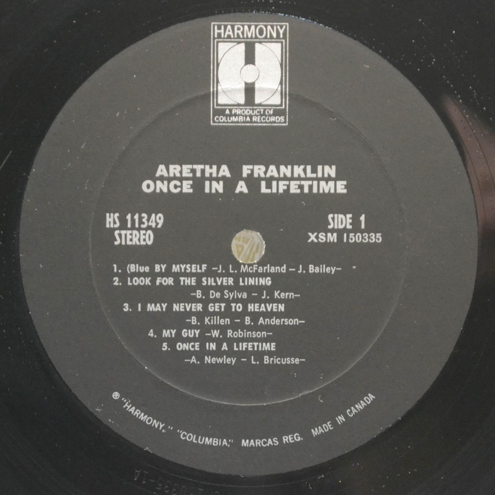 Aretha Franklin — Once In A Lifetime, 1969