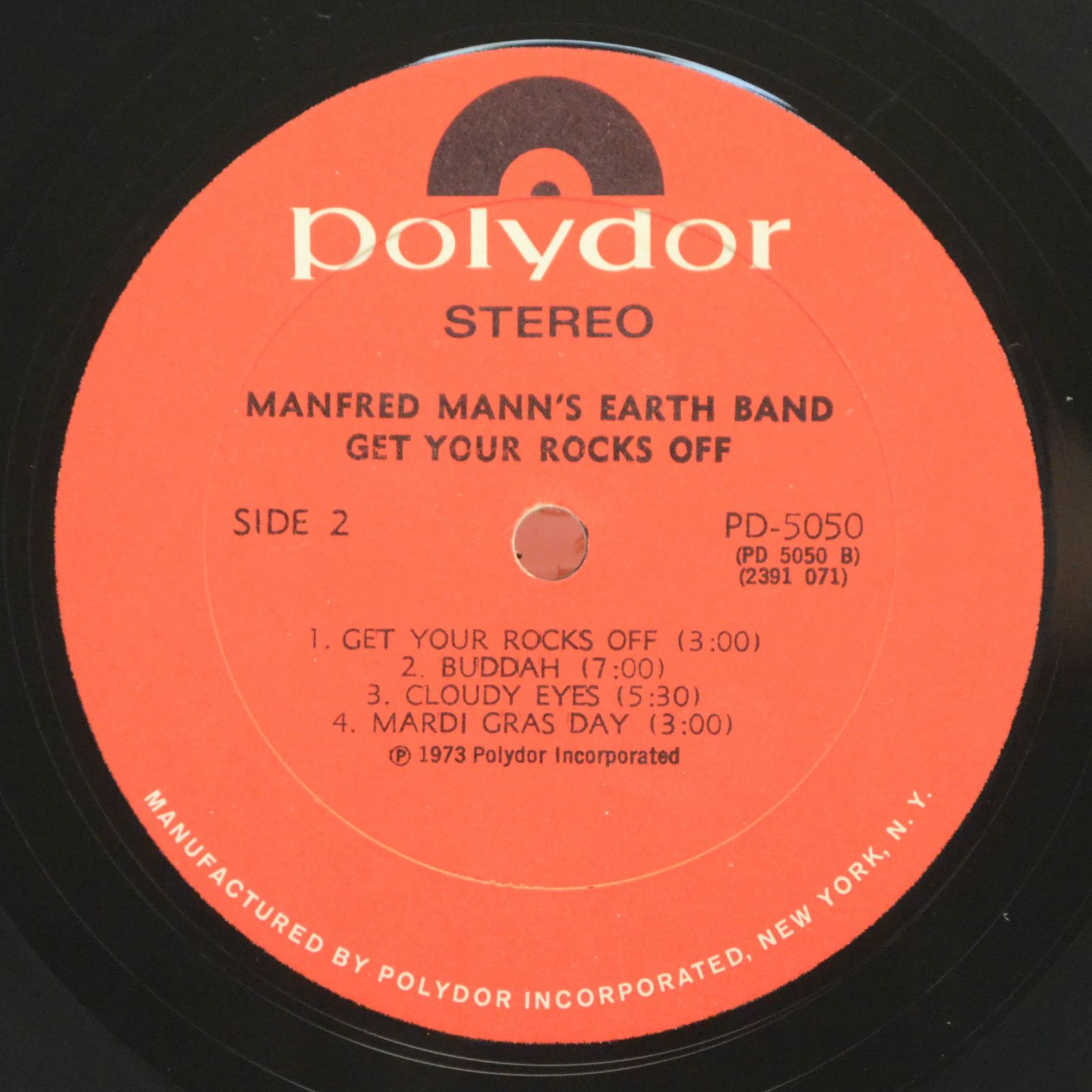 Manfred Mann's Earth Band — Get Your Rocks Off (USA), 1973