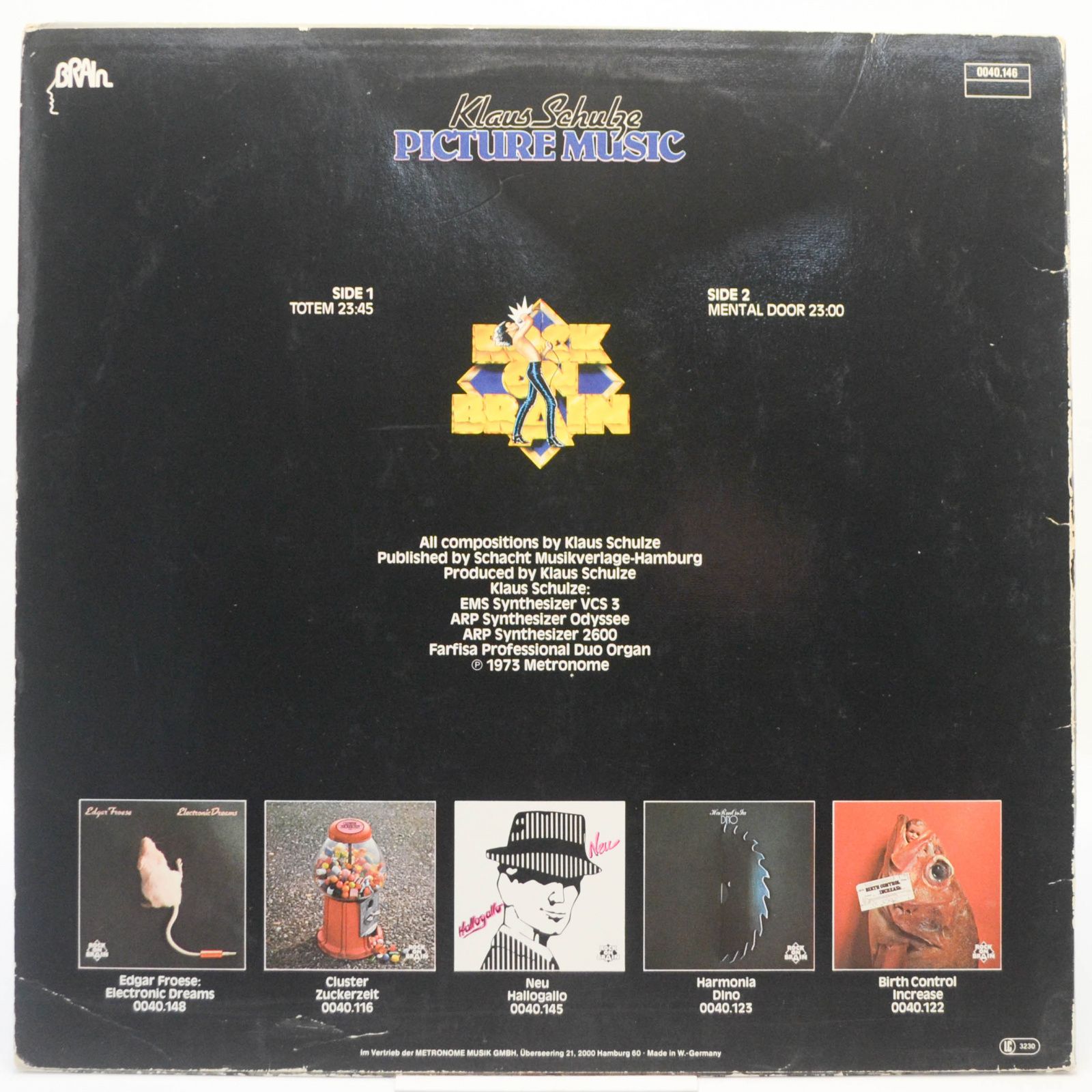 Klaus Schulze — Picture Music, 1979
