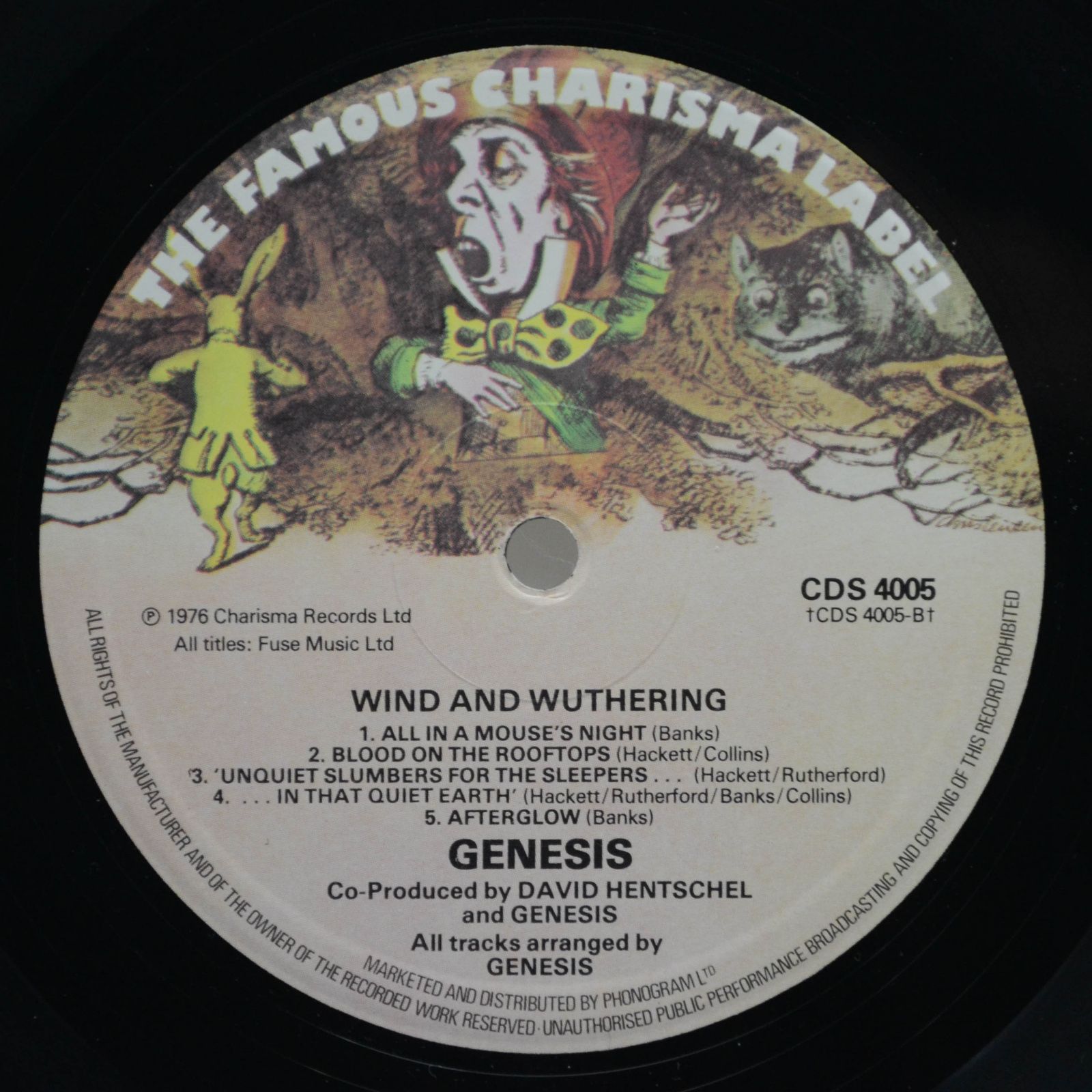 Genesis — Wind & Wuthering (1-st, UK), 1976