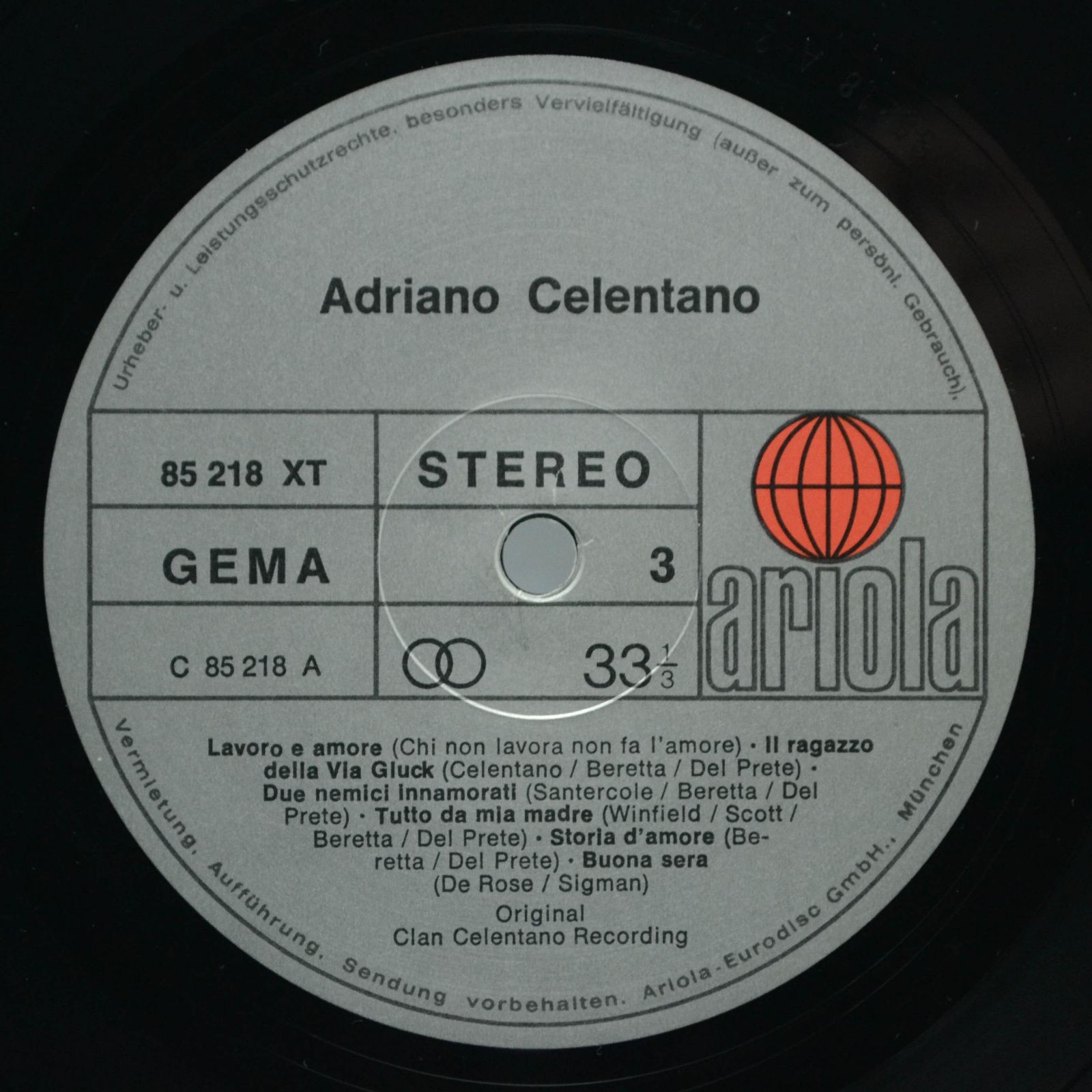 Adriano Celentano — Azzurro (2LP), 1971