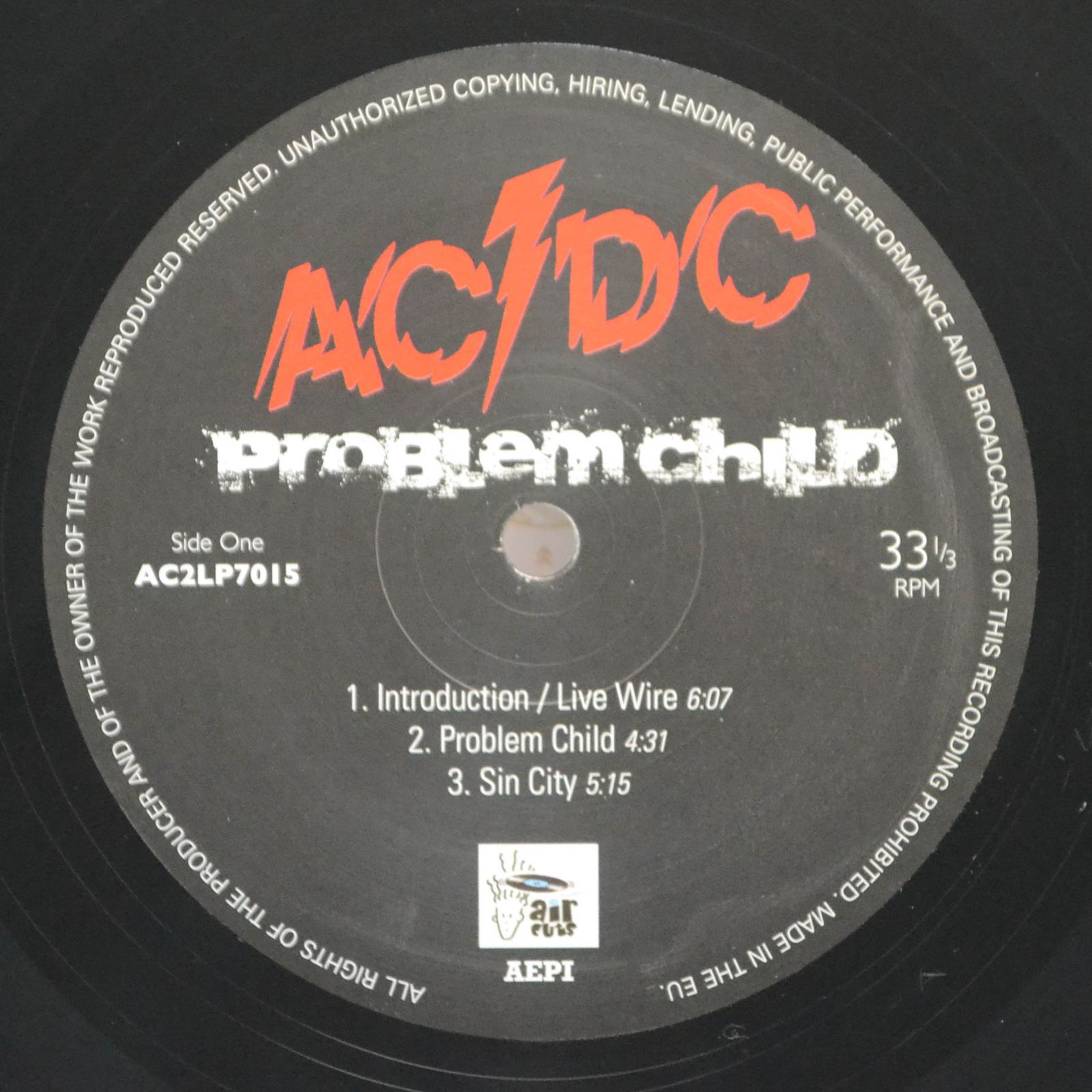 AC/DC — Problem Child (2LP), 2015