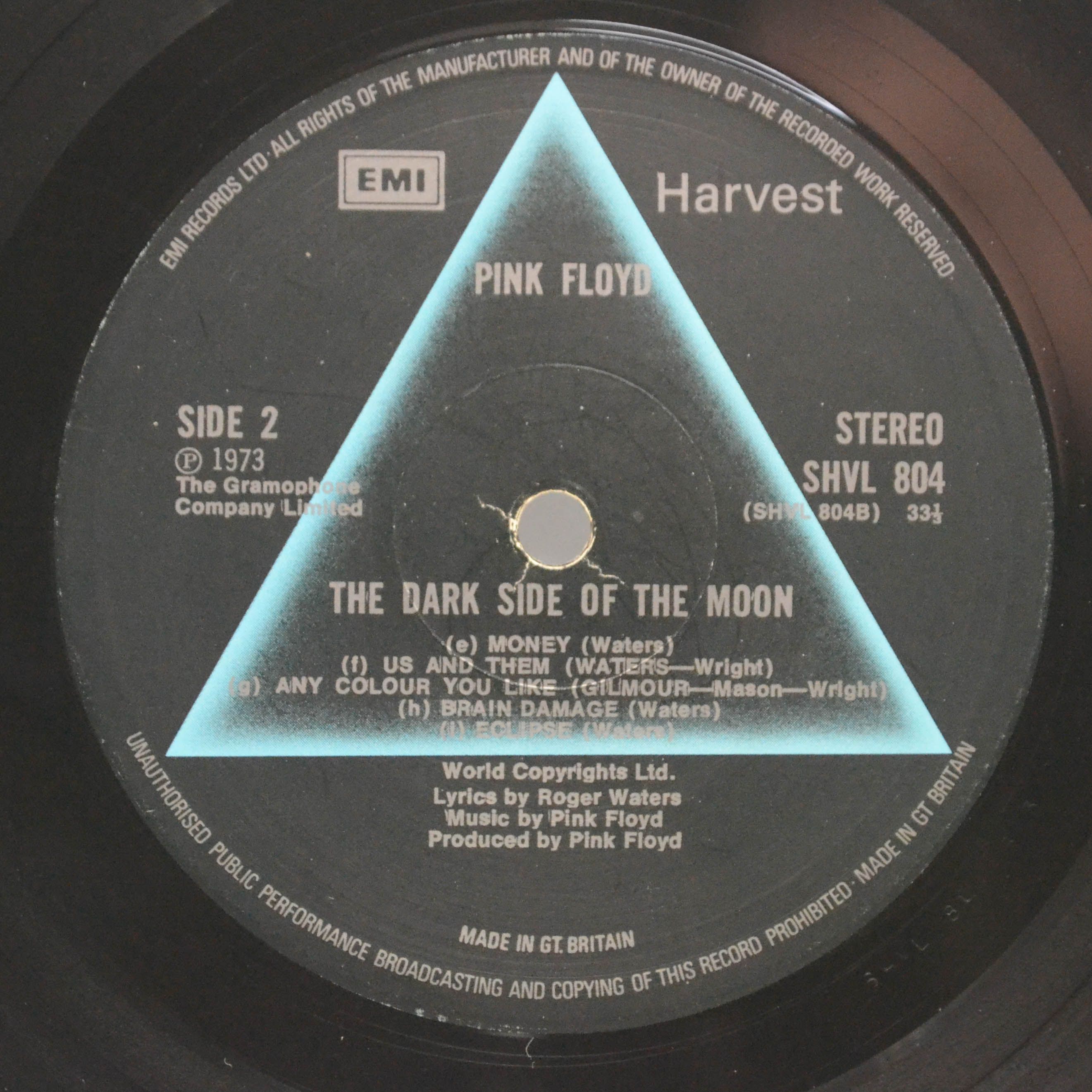 Pink Floyd — The Dark Side Of The Moon (UK), 1973