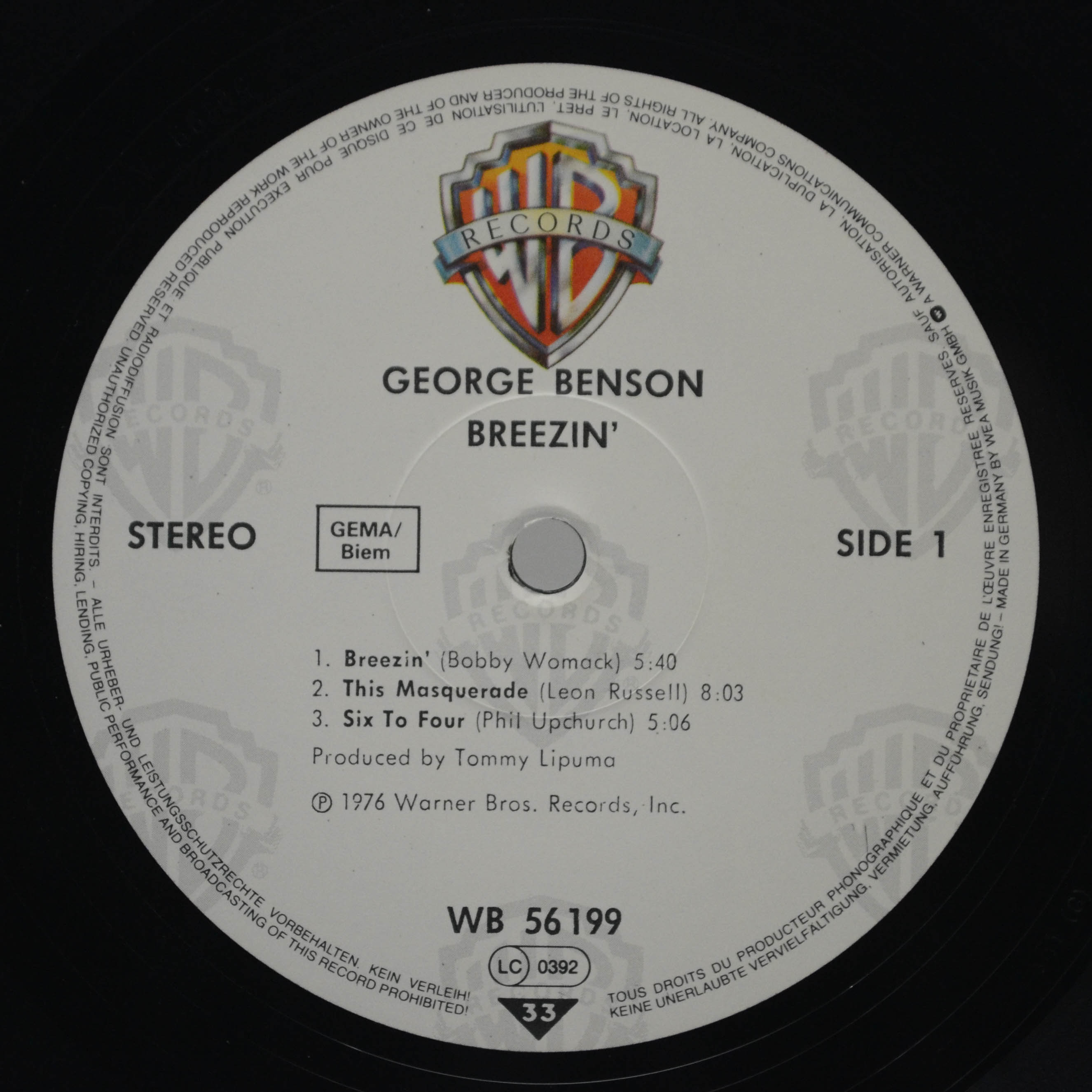 George Benson — Breezin', 1976