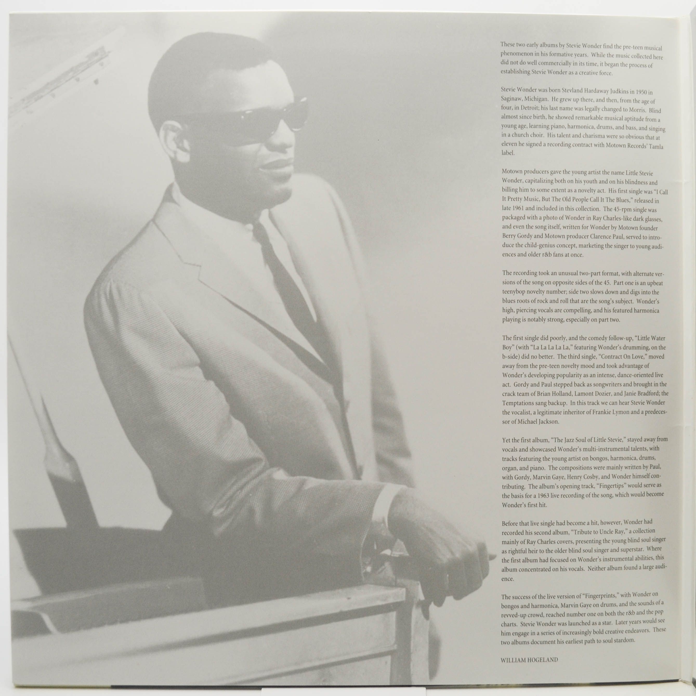 Stevie Wonder — Tribute To Uncle Ray / The Jazz Soul Of Little Stevie (2LP), 2016