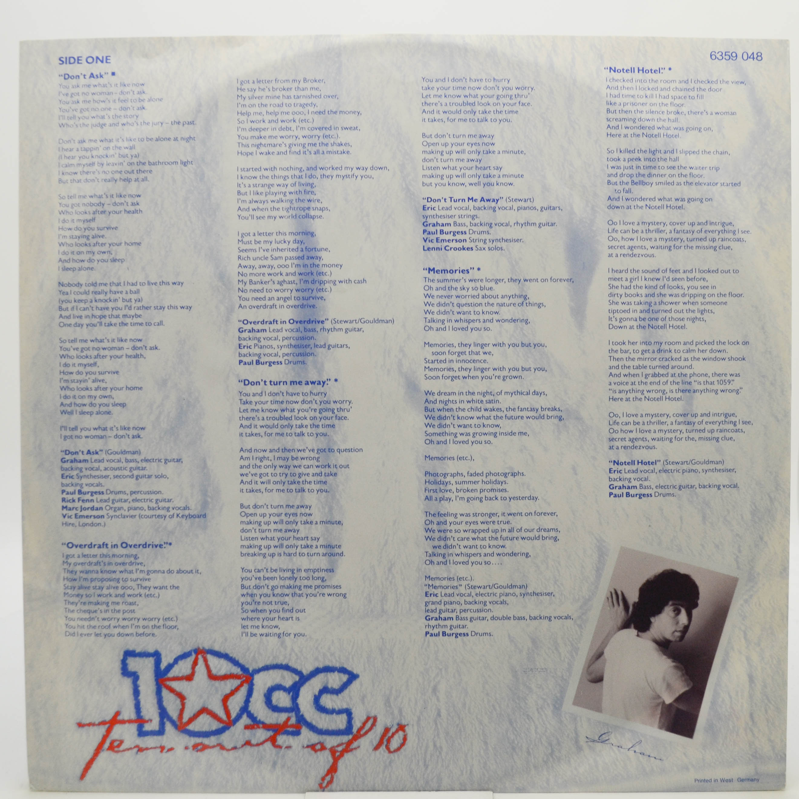 10cc — Ten Out Of 10, 1981