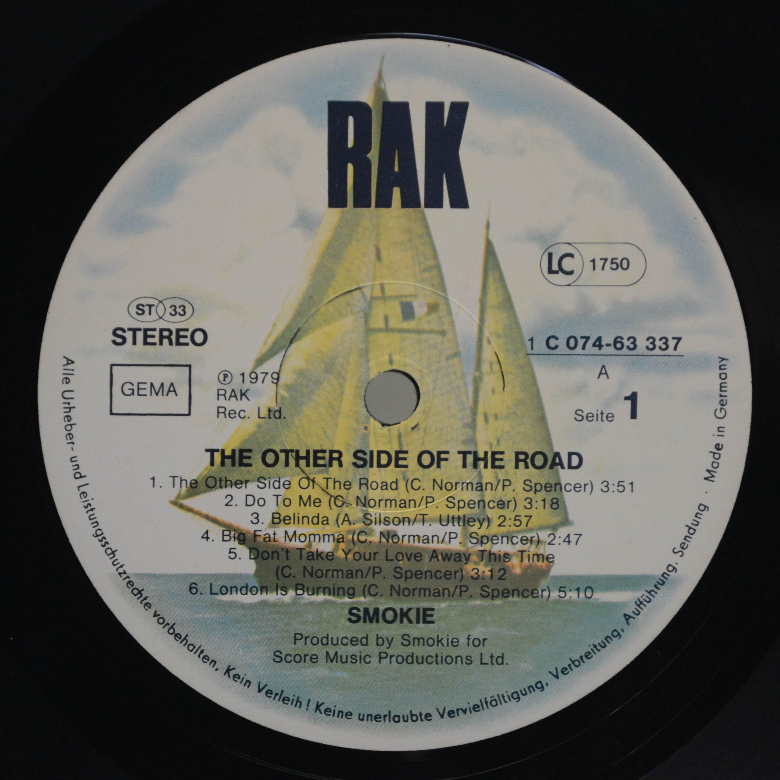 Smokie — The Other Side Of The Road, 1979
