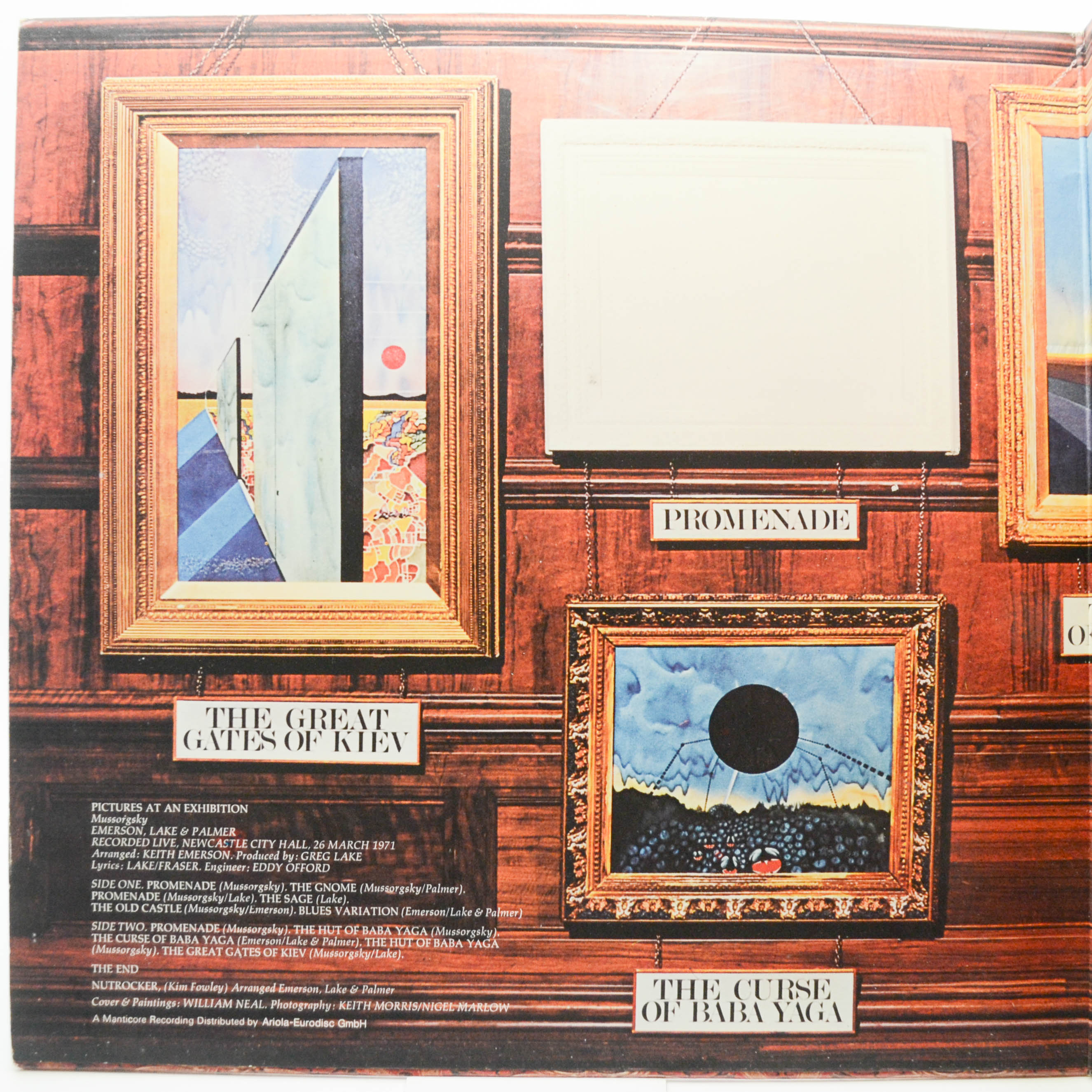 Emerson, Lake & Palmer — Pictures At An Exhibition, 1971